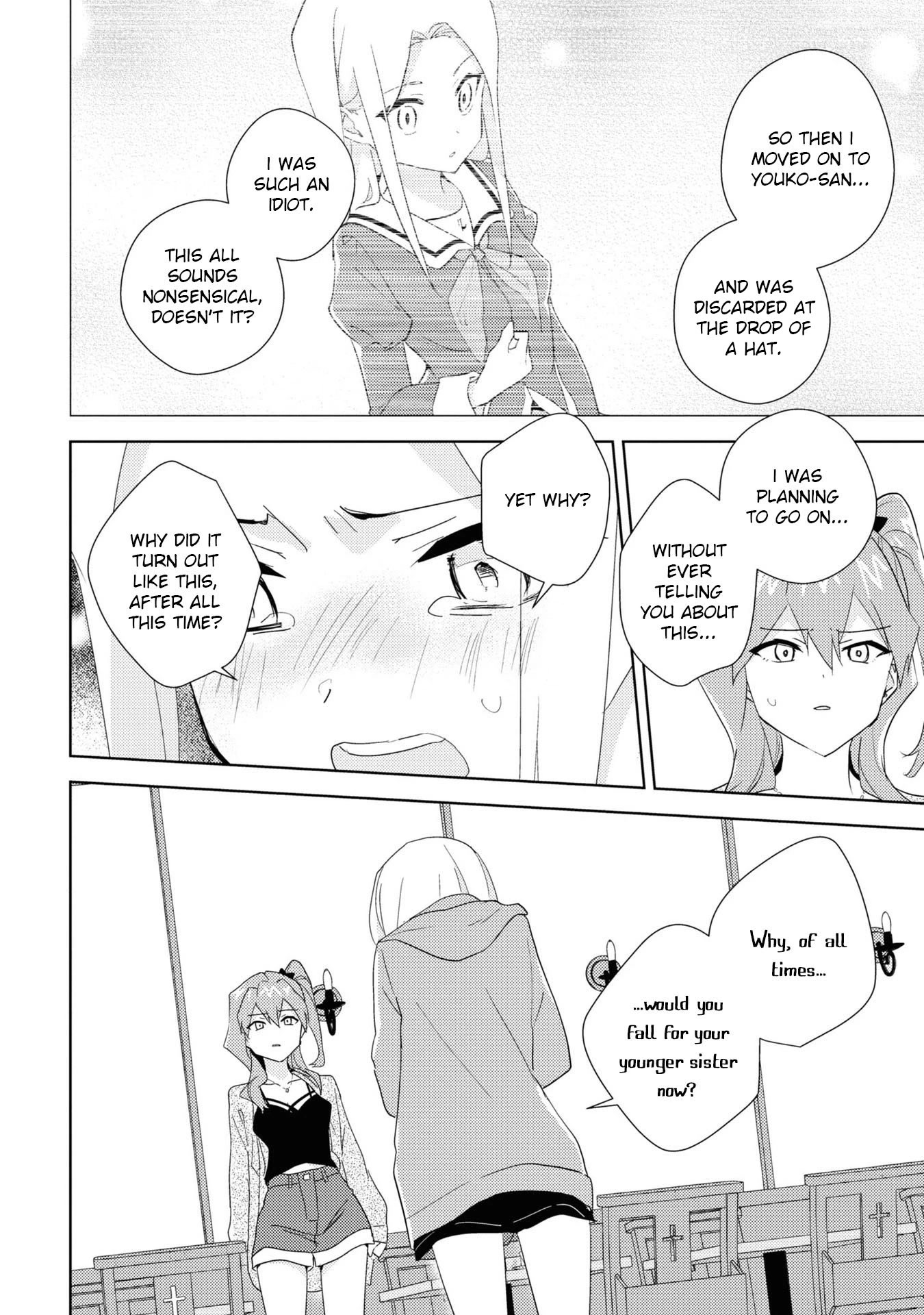 Watashi no Yuri wa Oshigoto desu! Chapter 55 page 22 - Chapter 55: Moving On Means Moving Forward