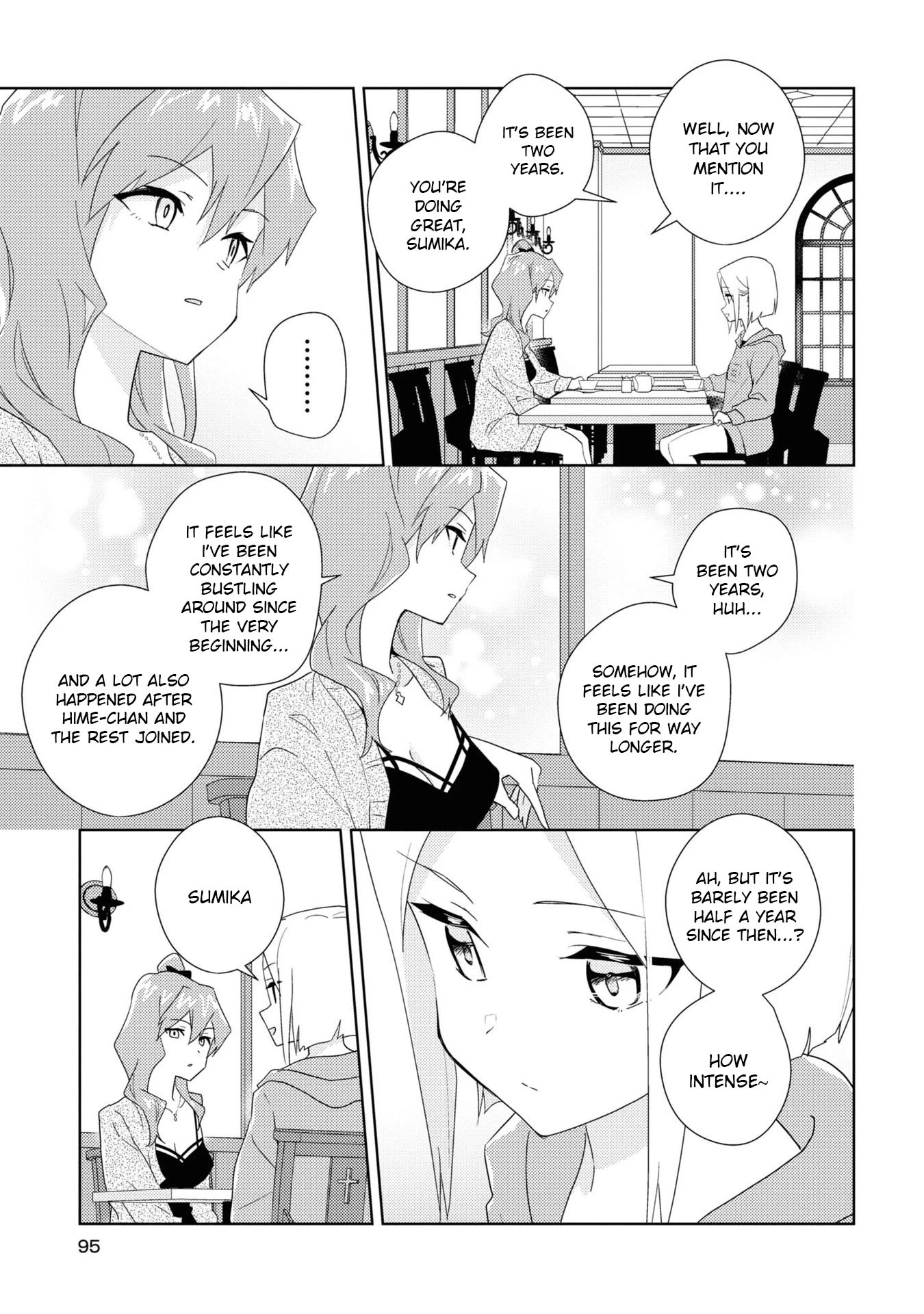 Watashi no Yuri wa Oshigoto desu! Chapter 55 page 5 - Chapter 55: Moving On Means Moving Forward