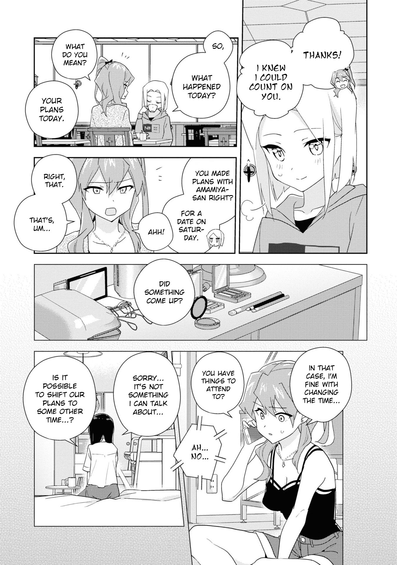 Watashi no Yuri wa Oshigoto desu! Chapter 55 page 9 - Chapter 55: Moving On Means Moving Forward