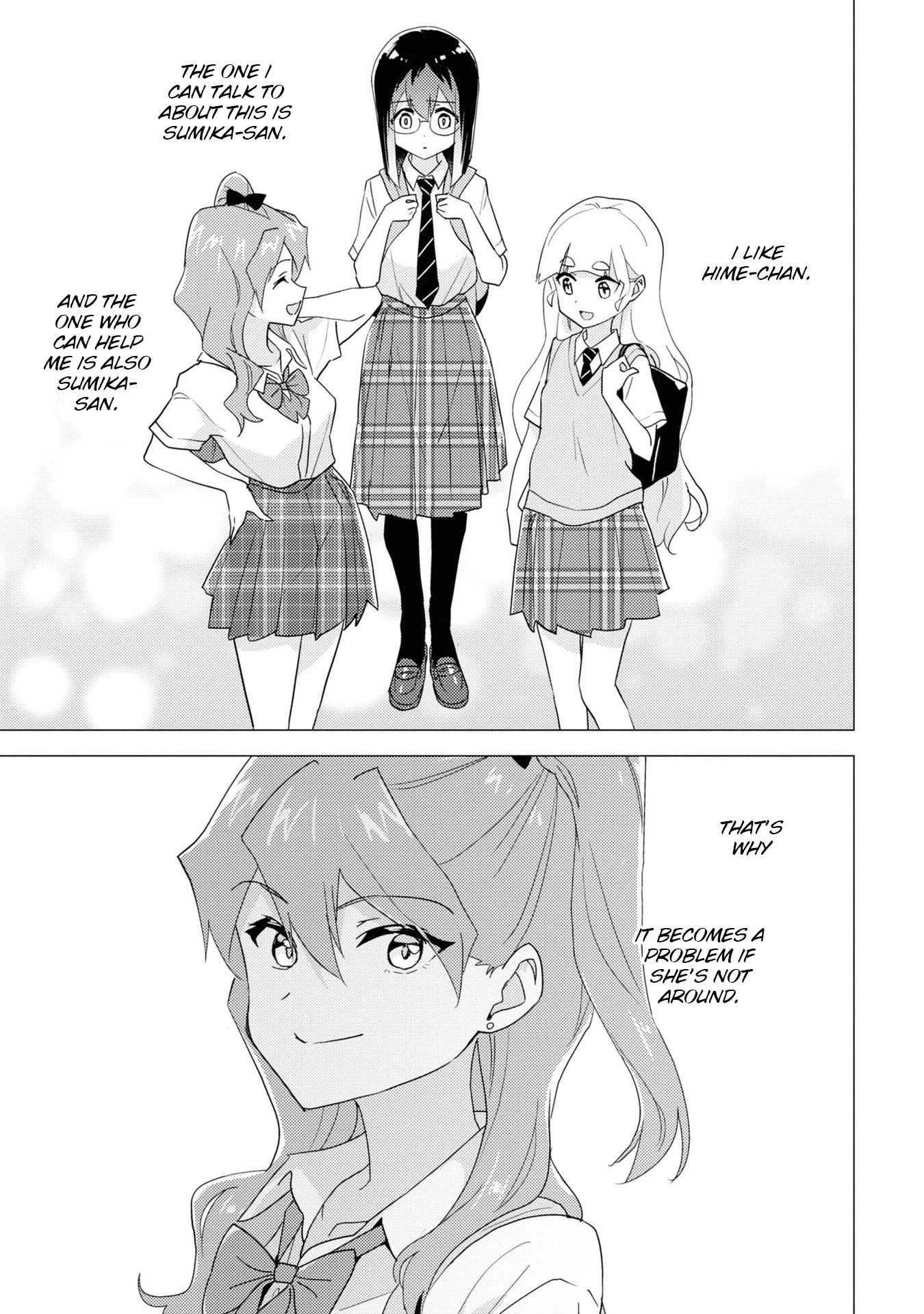 Watashi no Yuri wa Oshigoto desu! Chapter 56 page 1 - Chapter 56: For Onee-sama's Sake