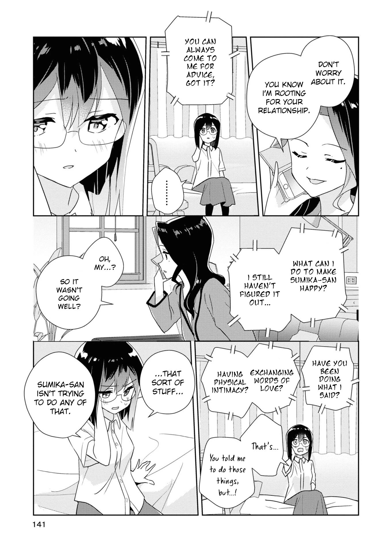 Watashi no Yuri wa Oshigoto desu! Chapter 56 page 13 - Chapter 56: For Onee-sama's Sake