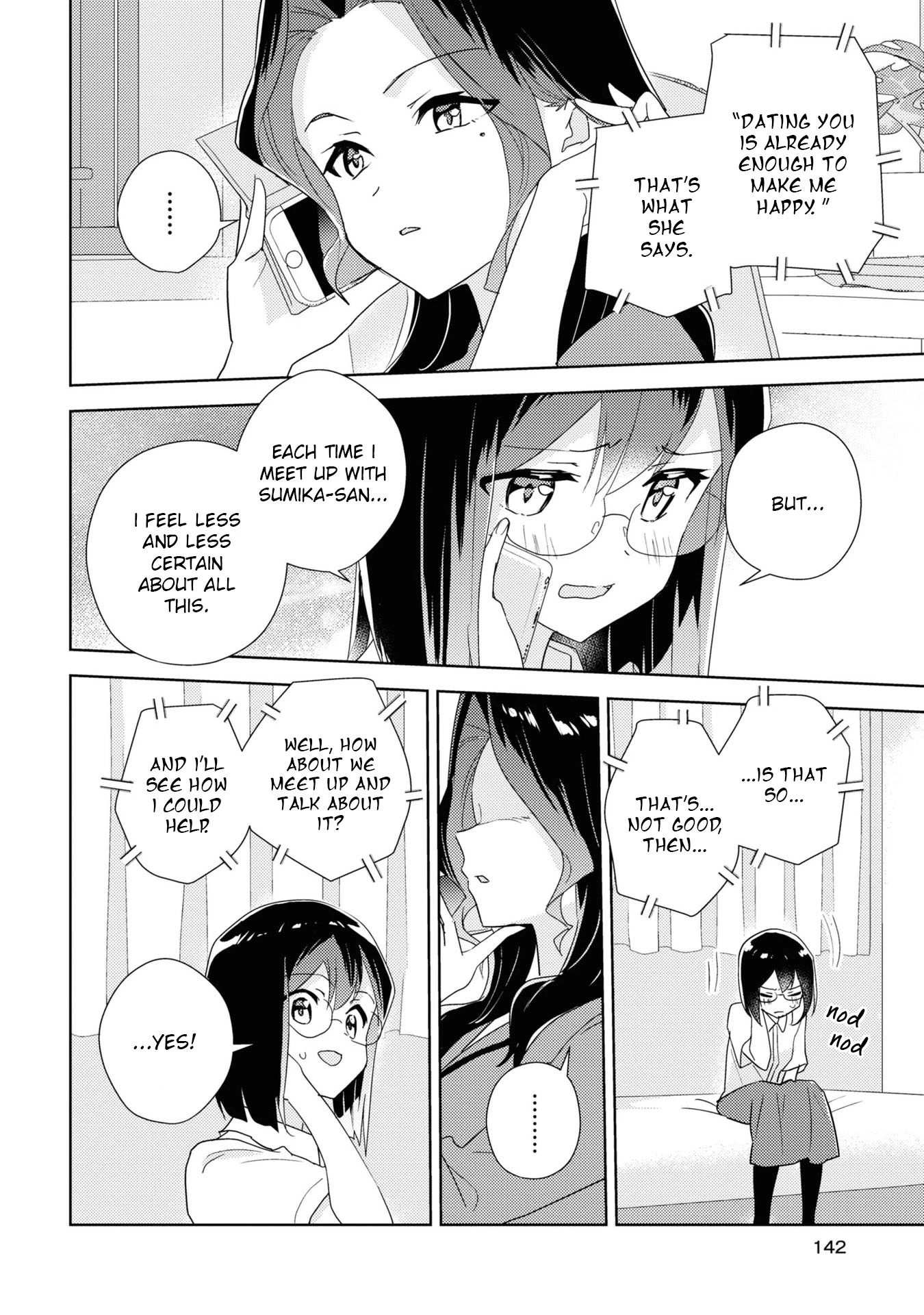 Watashi no Yuri wa Oshigoto desu! Chapter 56 page 14 - Chapter 56: For Onee-sama's Sake