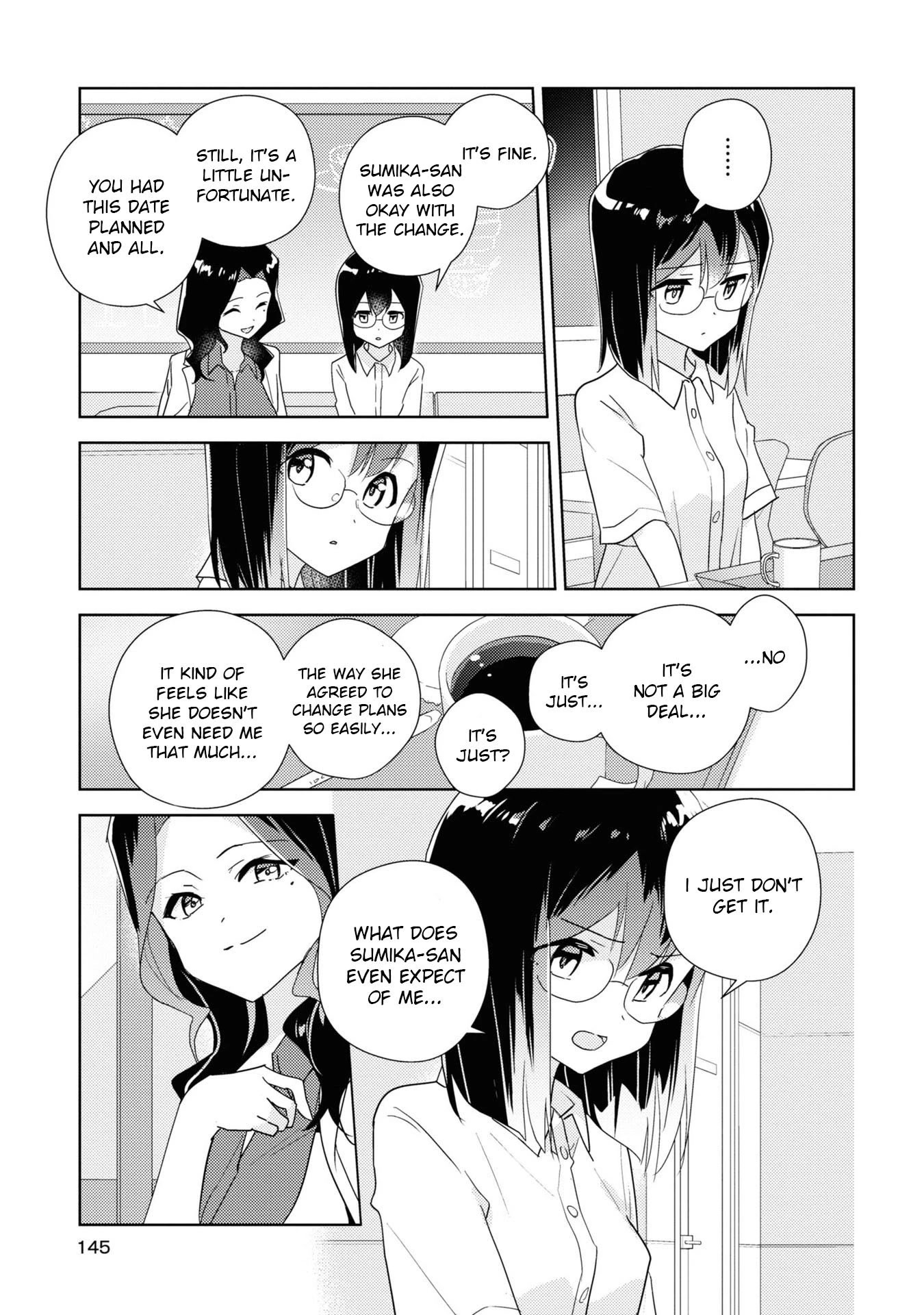 Watashi no Yuri wa Oshigoto desu! Chapter 56 page 17 - Chapter 56: For Onee-sama's Sake