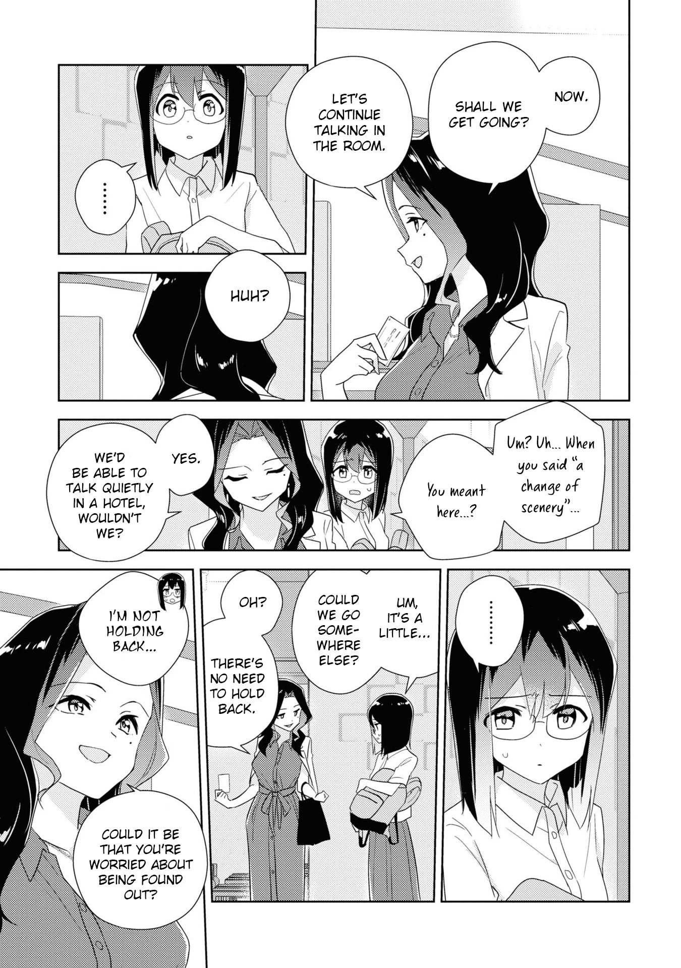 Watashi no Yuri wa Oshigoto desu! Chapter 56 page 25 - Chapter 56: For Onee-sama's Sake