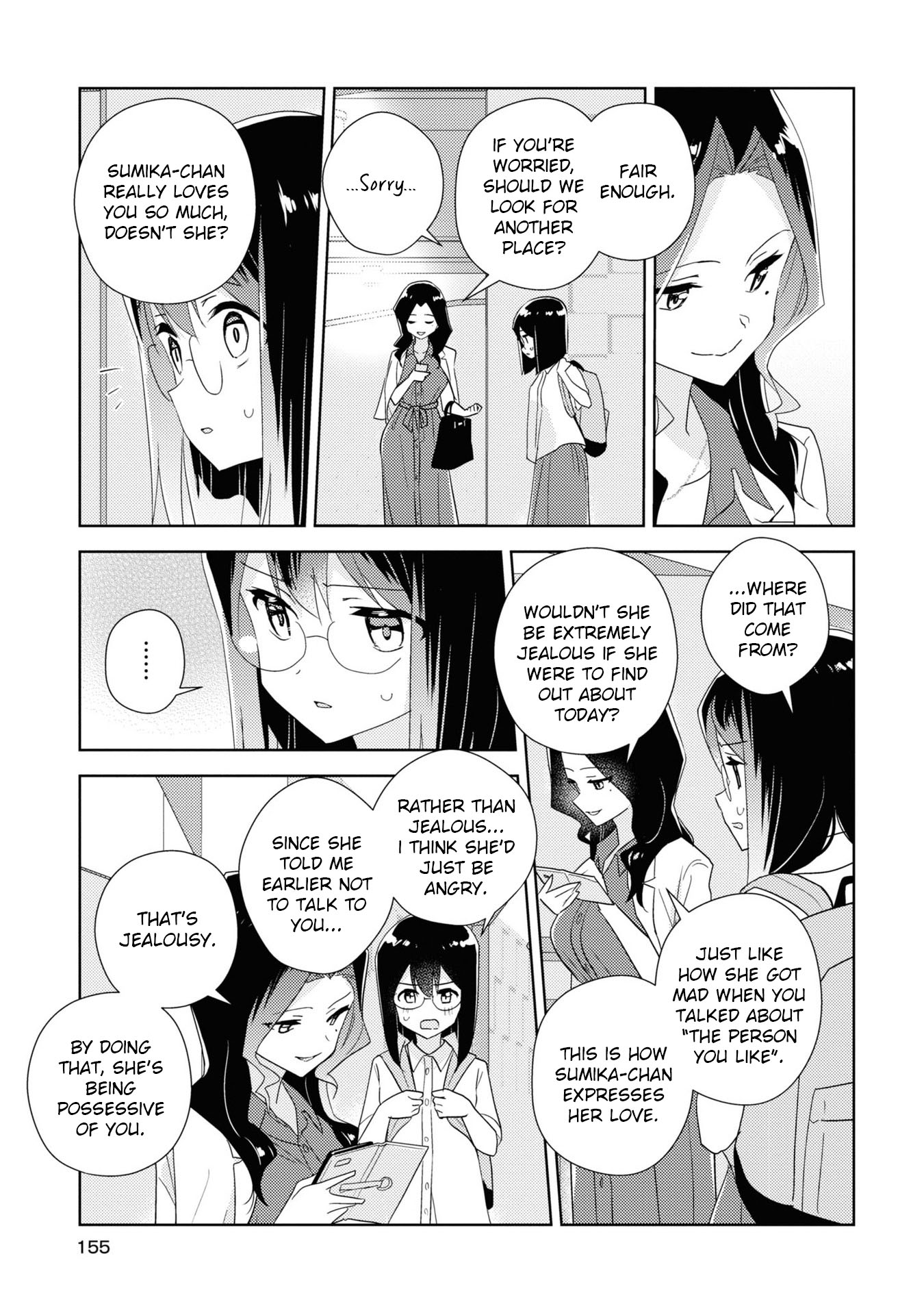 Watashi no Yuri wa Oshigoto desu! Chapter 56 page 27 - Chapter 56: For Onee-sama's Sake