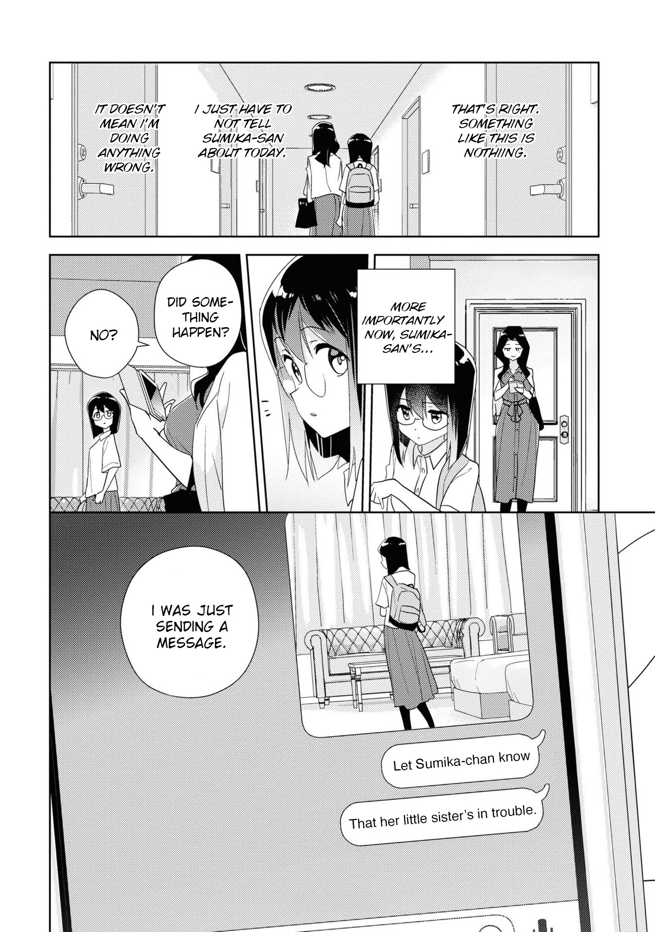 Watashi no Yuri wa Oshigoto desu! Chapter 56 page 30 - Chapter 56: For Onee-sama's Sake