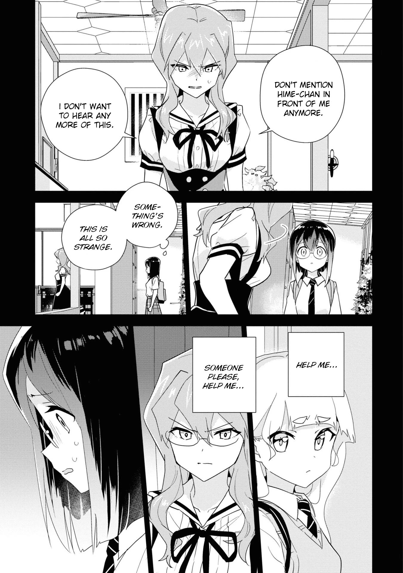 Watashi no Yuri wa Oshigoto desu! Chapter 56 page 5 - Chapter 56: For Onee-sama's Sake