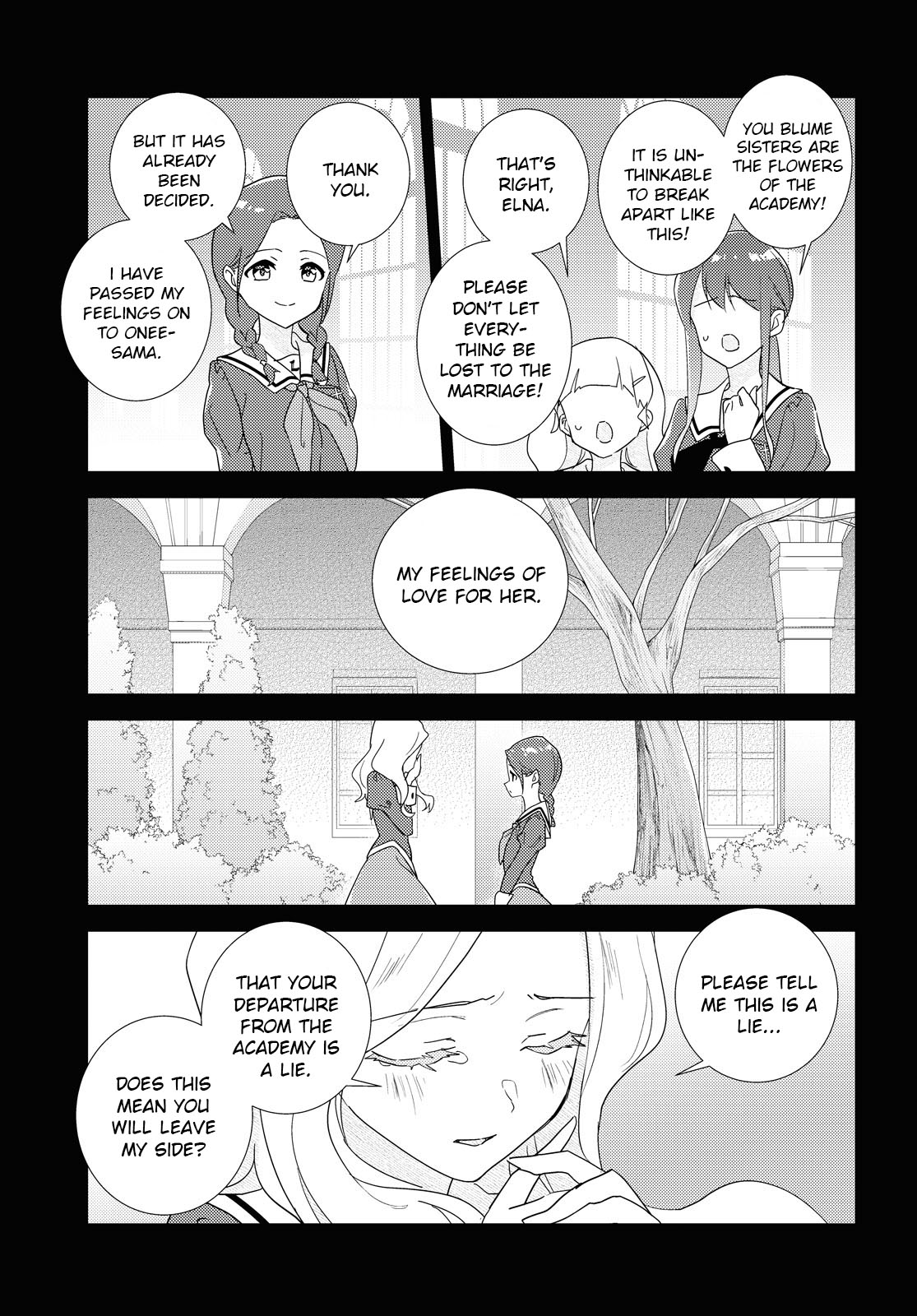 Watashi no Yuri wa Oshigoto desu! Chapter 57 page 11 - Chapter 57: Being Honest in Love