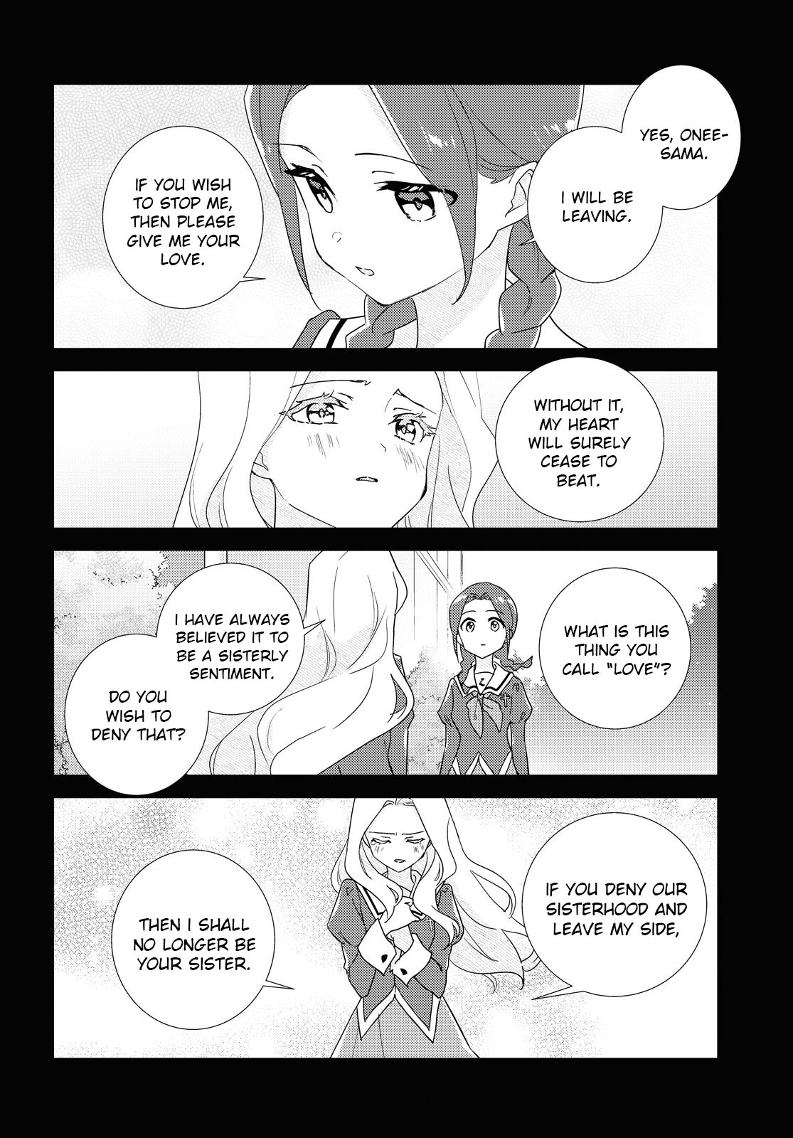 Watashi no Yuri wa Oshigoto desu! Chapter 57 page 12 - Chapter 57: Being Honest in Love