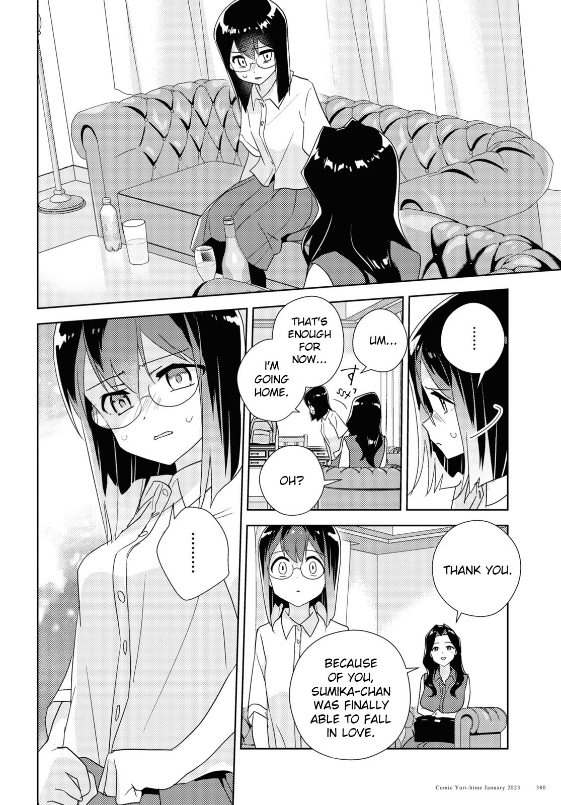 Watashi no Yuri wa Oshigoto desu! Chapter 57 page 22 - Chapter 57: Being Honest in Love