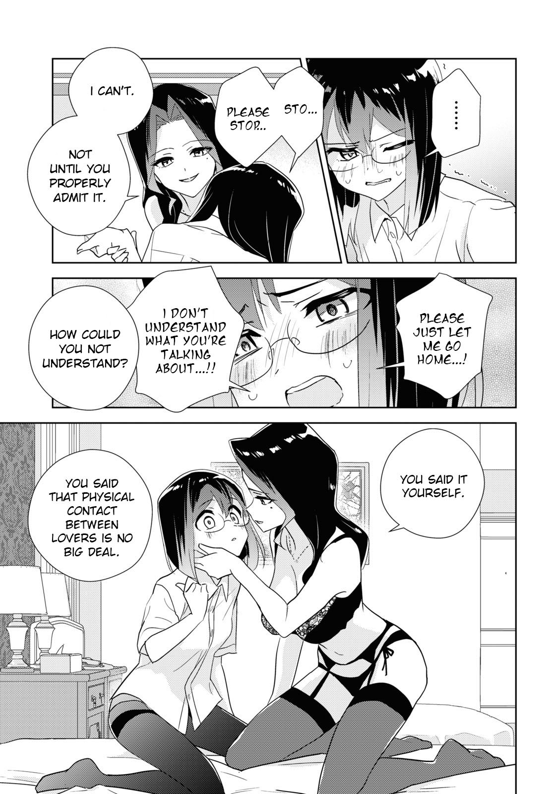 Watashi no Yuri wa Oshigoto desu! Chapter 58 page 13 - Chapter 58: What I Want to Protect