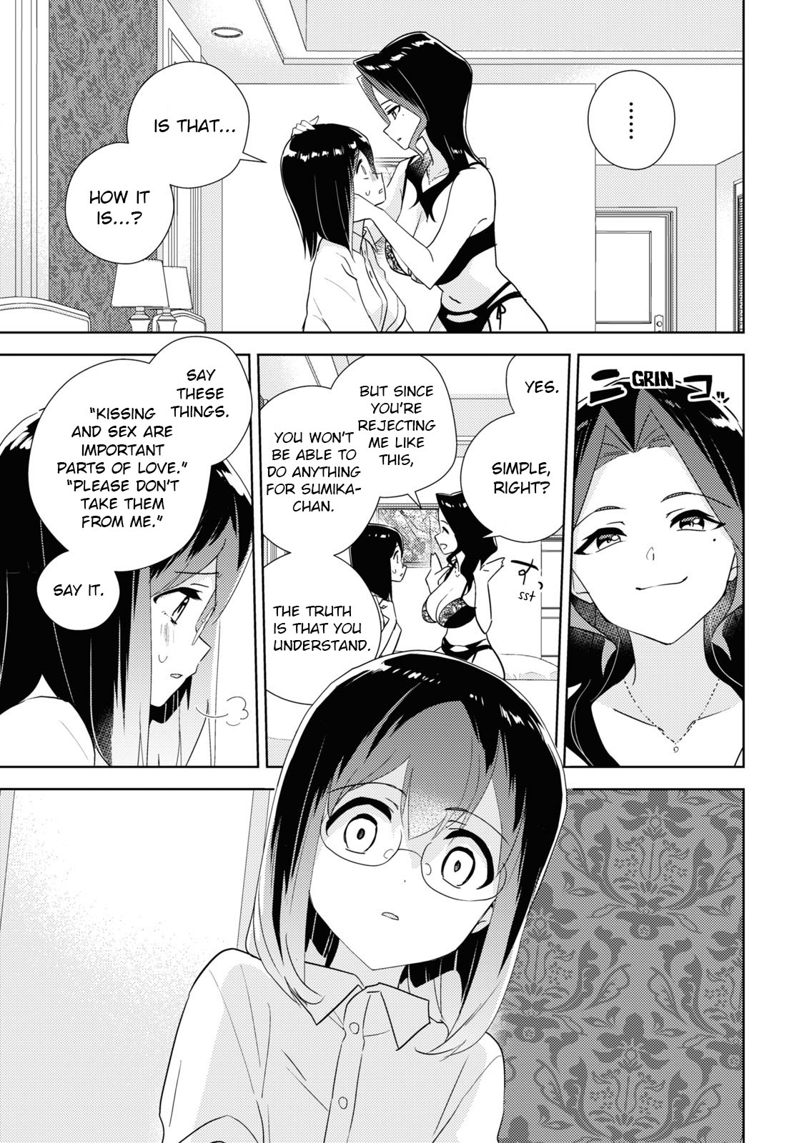 Watashi no Yuri wa Oshigoto desu! Chapter 58 page 15 - Chapter 58: What I Want to Protect