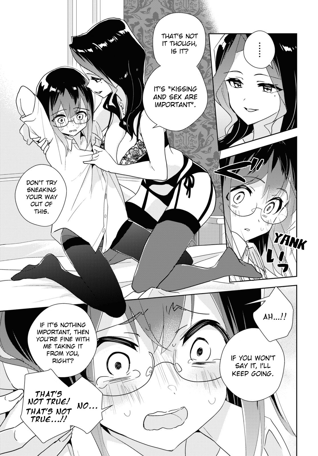 Watashi no Yuri wa Oshigoto desu! Chapter 58 page 17 - Chapter 58: What I Want to Protect