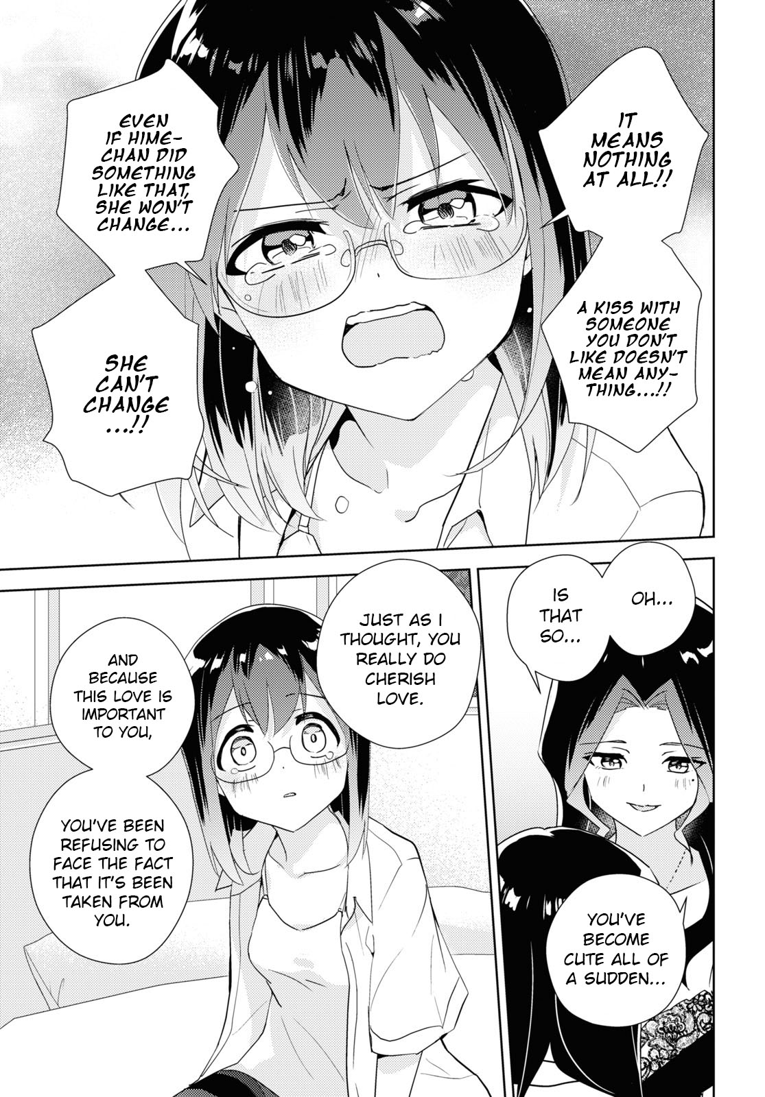Watashi no Yuri wa Oshigoto desu! Chapter 58 page 21 - Chapter 58: What I Want to Protect
