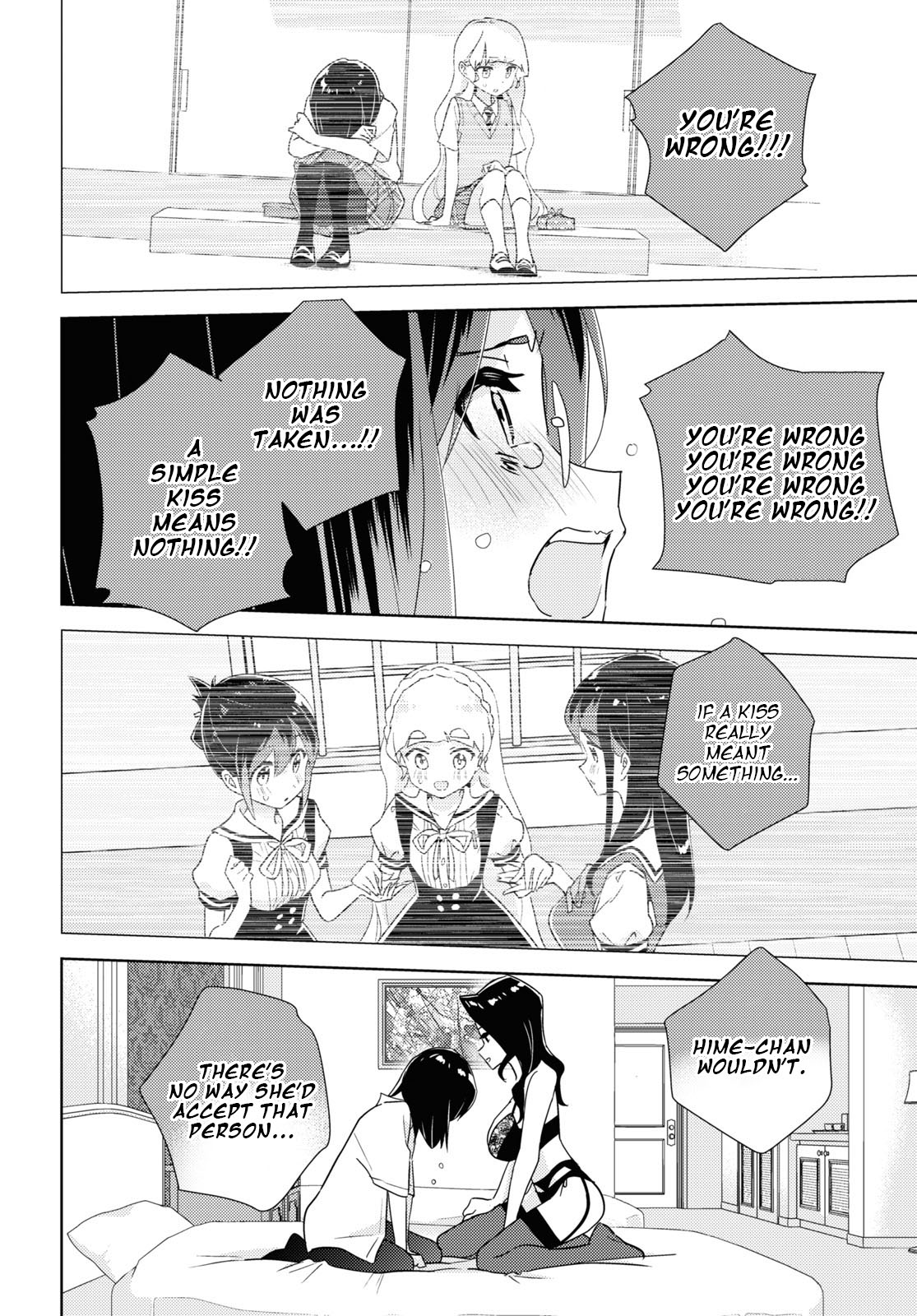 Watashi no Yuri wa Oshigoto desu! Chapter 58 page 22 - Chapter 58: What I Want to Protect