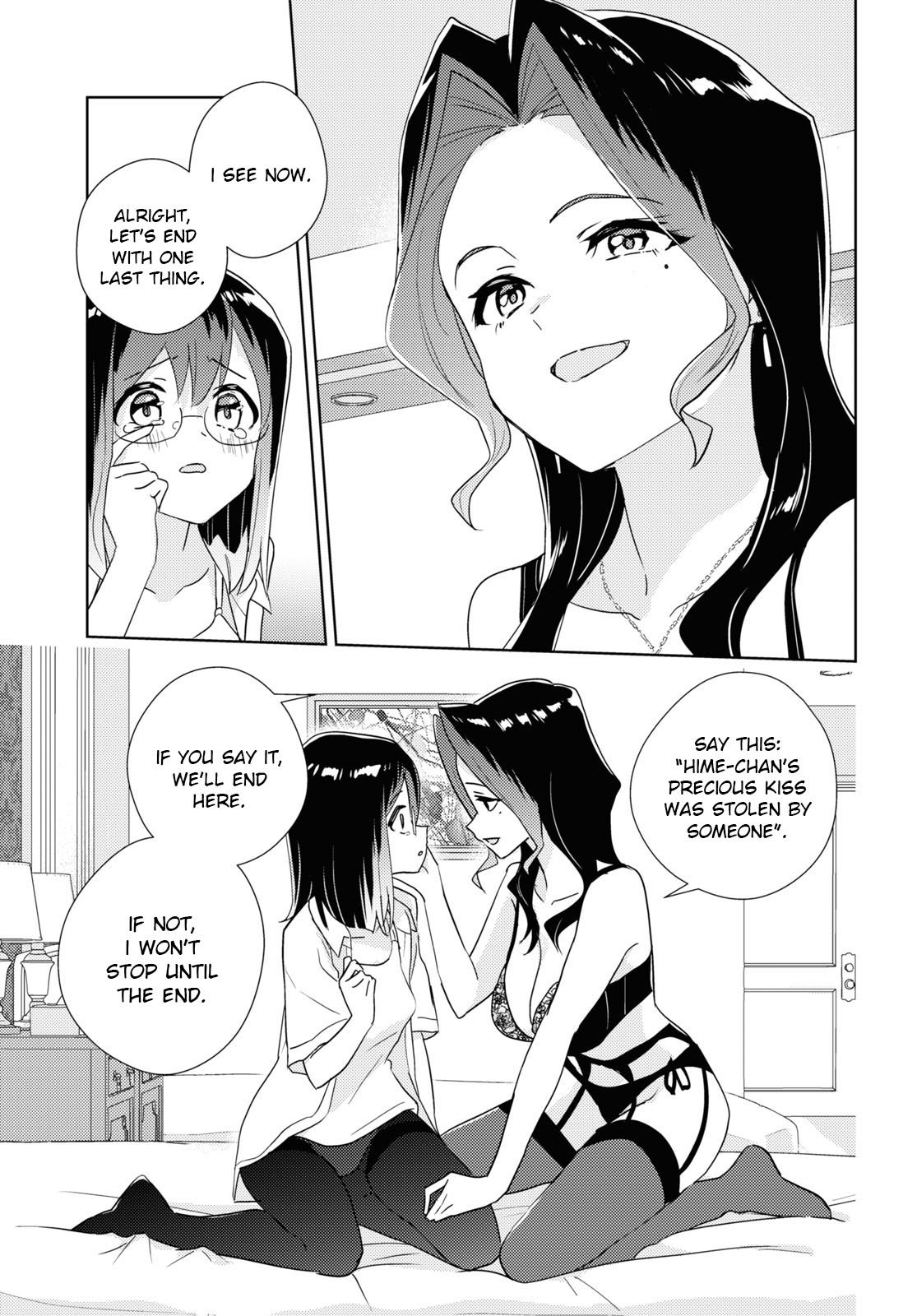 Watashi no Yuri wa Oshigoto desu! Chapter 58 page 23 - Chapter 58: What I Want to Protect