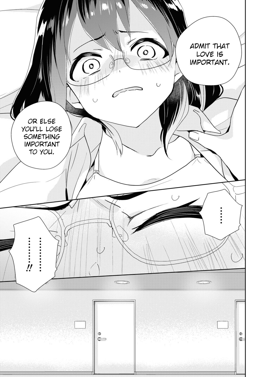 Watashi no Yuri wa Oshigoto desu! Chapter 58 page 25 - Chapter 58: What I Want to Protect