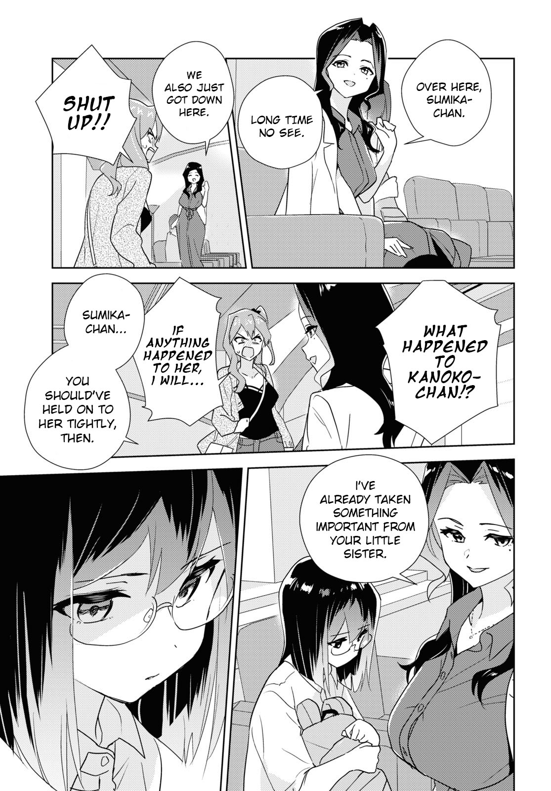 Watashi no Yuri wa Oshigoto desu! Chapter 58 page 27 - Chapter 58: What I Want to Protect