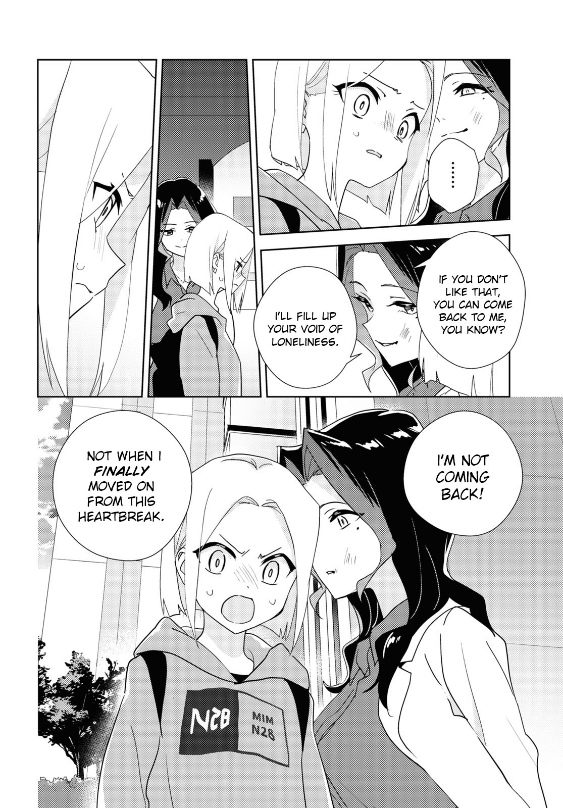 Watashi no Yuri wa Oshigoto desu! Chapter 59 page 12 - Chapter 59: To Each Their Own Heartache