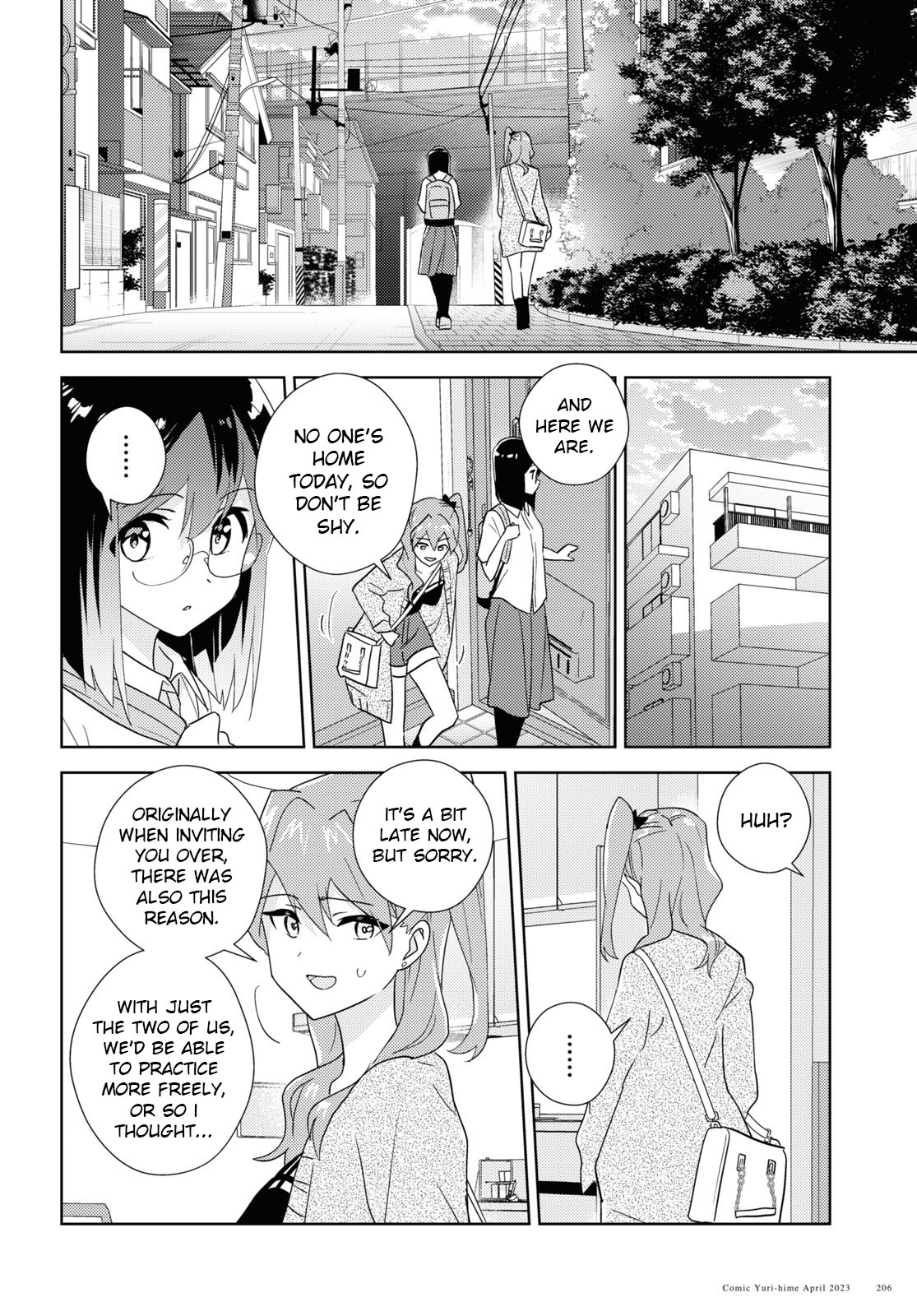 Watashi no Yuri wa Oshigoto desu! Chapter 59 page 20 - Chapter 59: To Each Their Own Heartache