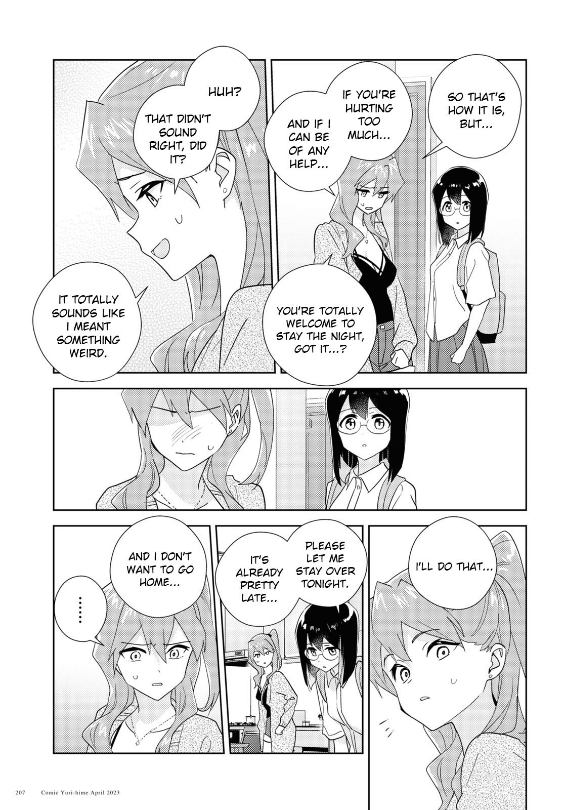 Watashi no Yuri wa Oshigoto desu! Chapter 59 page 21 - Chapter 59: To Each Their Own Heartache