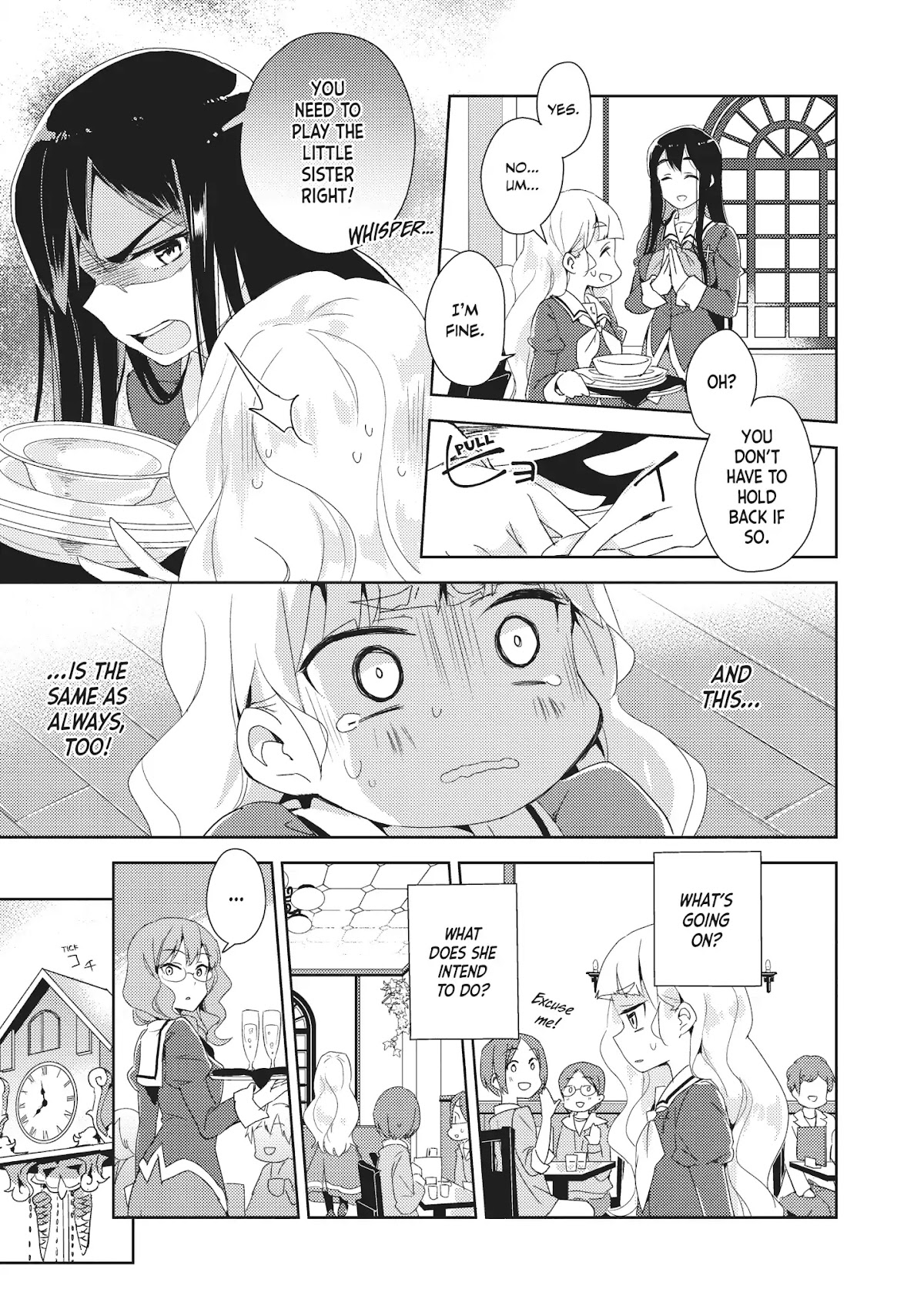 Watashi no Yuri wa Oshigoto desu! Chapter 6 page 11 - Chapter 6: Vol.1 Shift 6: What Am I to Believe?