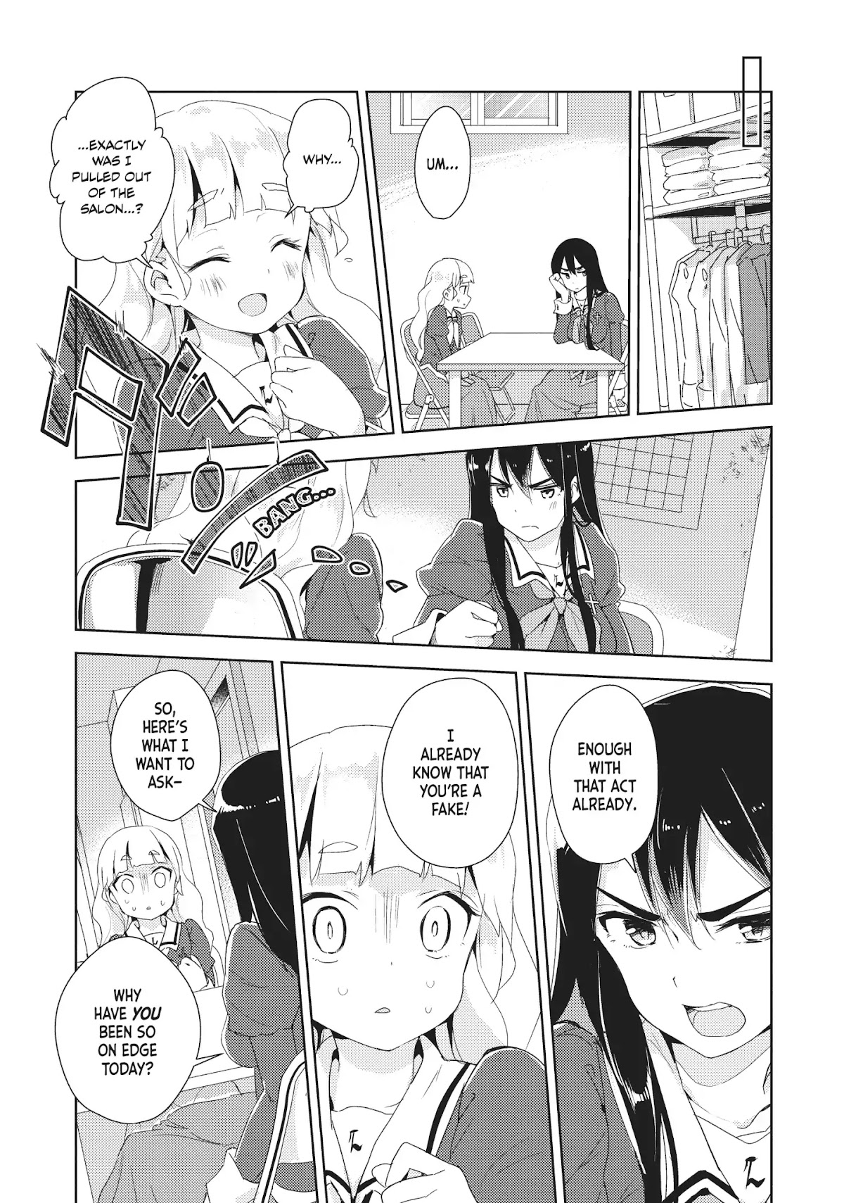 Watashi no Yuri wa Oshigoto desu! Chapter 6 page 17 - Chapter 6: Vol.1 Shift 6: What Am I to Believe?