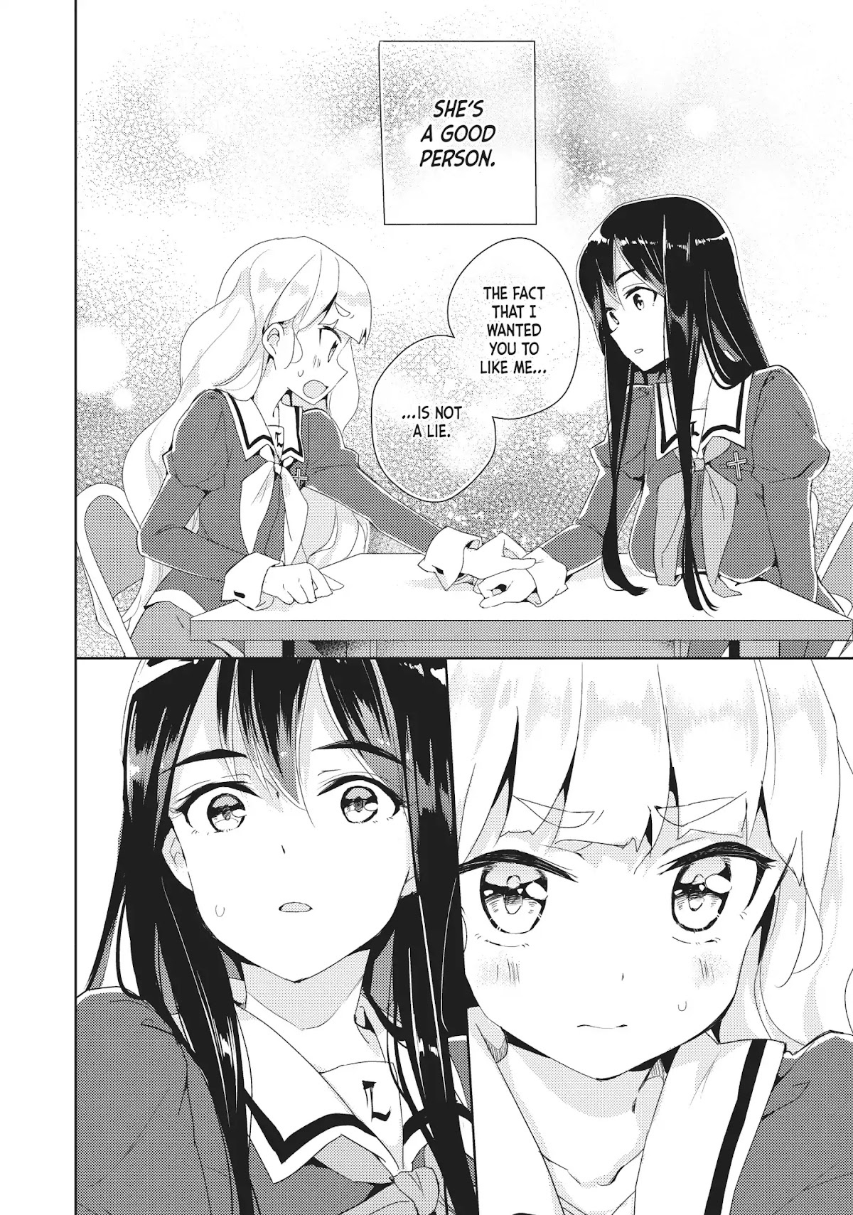 Watashi no Yuri wa Oshigoto desu! Chapter 6 page 22 - Chapter 6: Vol.1 Shift 6: What Am I to Believe?