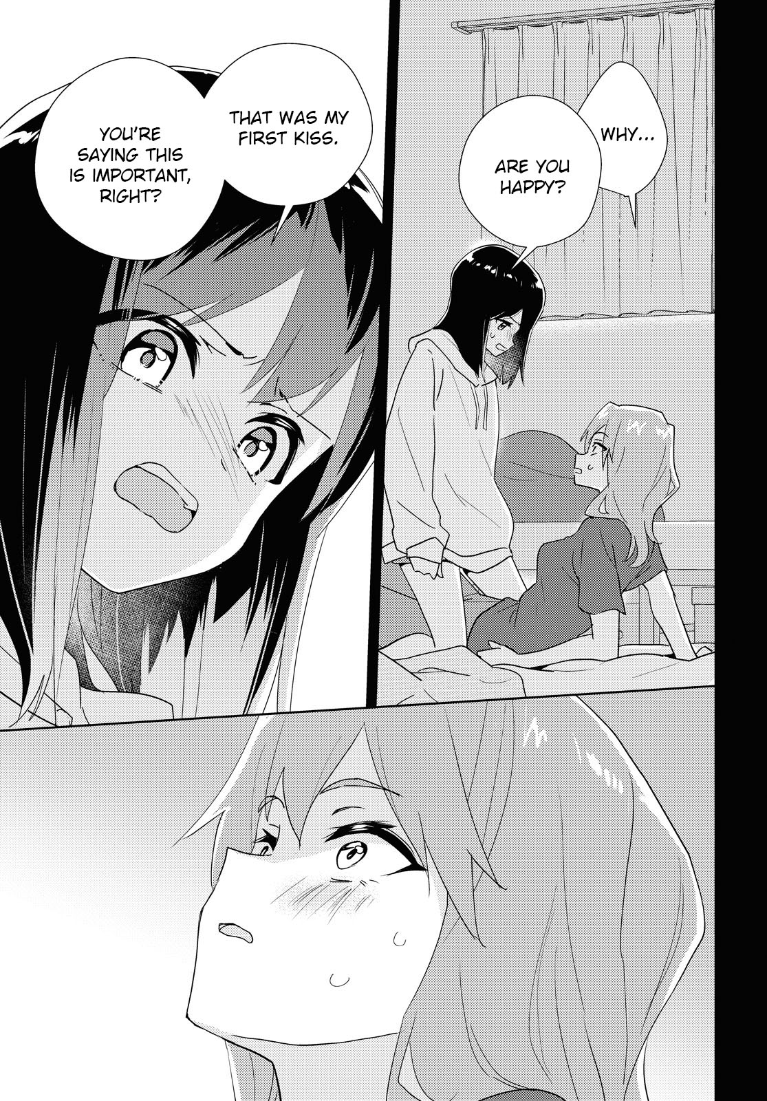 Watashi no Yuri wa Oshigoto desu! Chapter 60 page 18 - Chapter 60: The Lovers' Night
