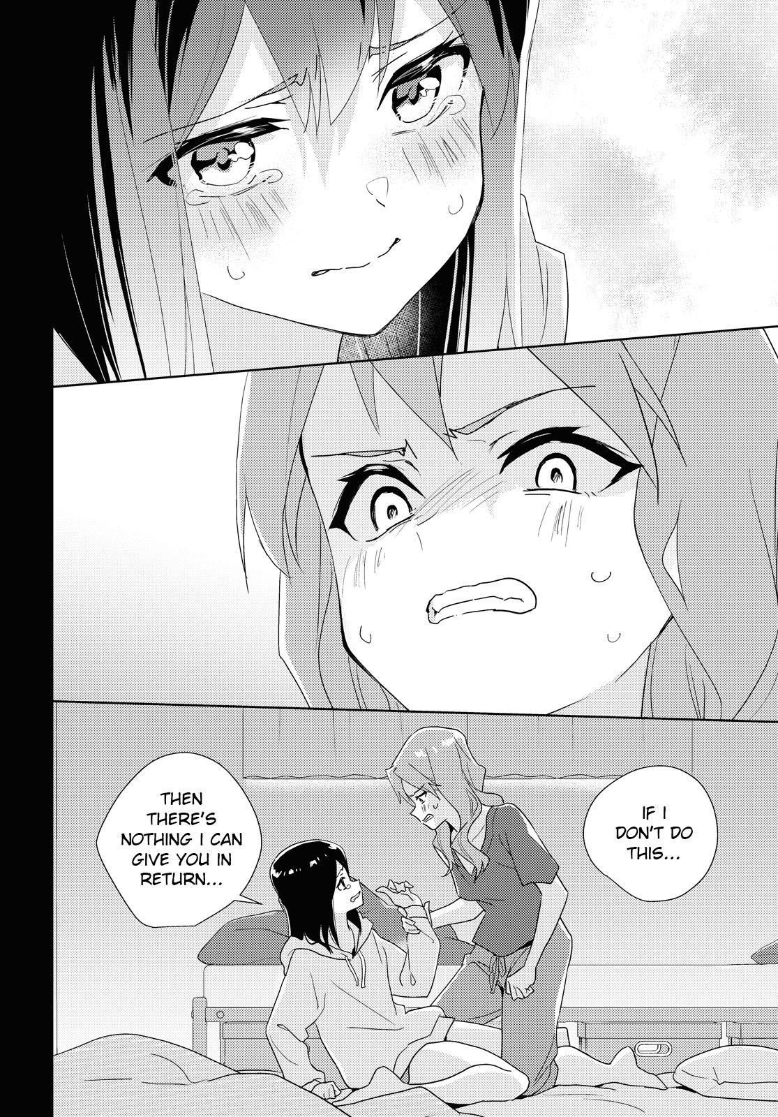 Watashi no Yuri wa Oshigoto desu! Chapter 60 page 27 - Chapter 60: The Lovers' Night
