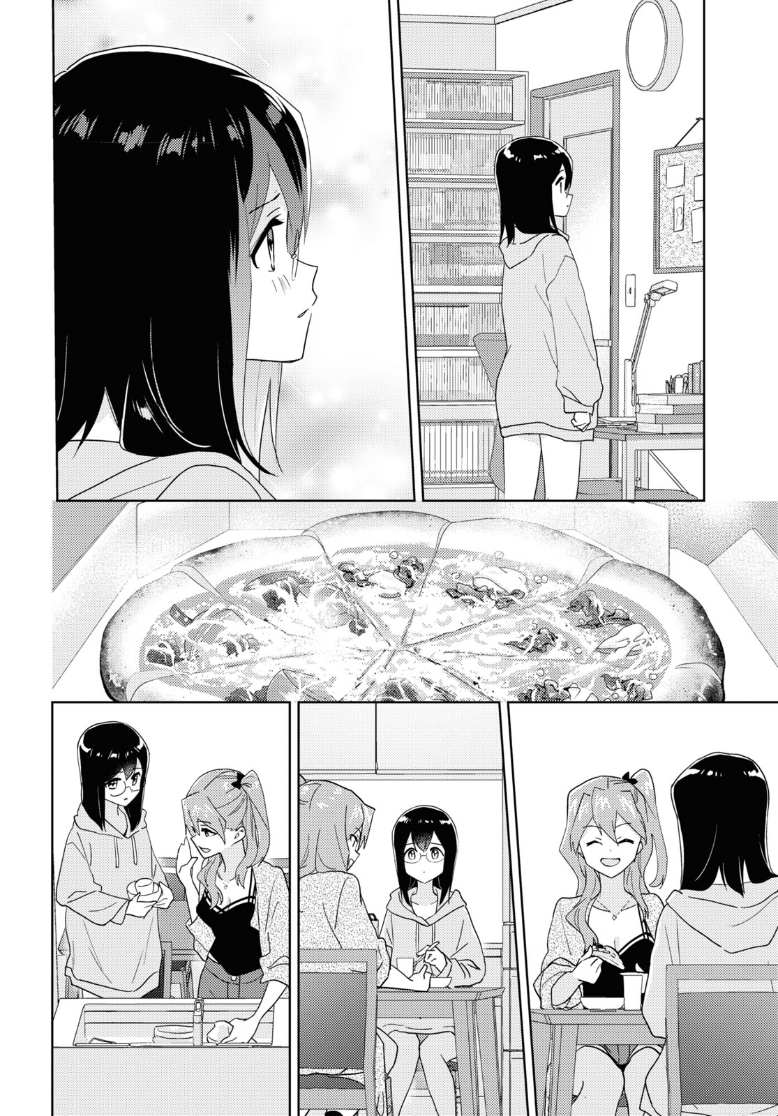 Watashi no Yuri wa Oshigoto desu! Chapter 60 page 6 - Chapter 60: The Lovers' Night