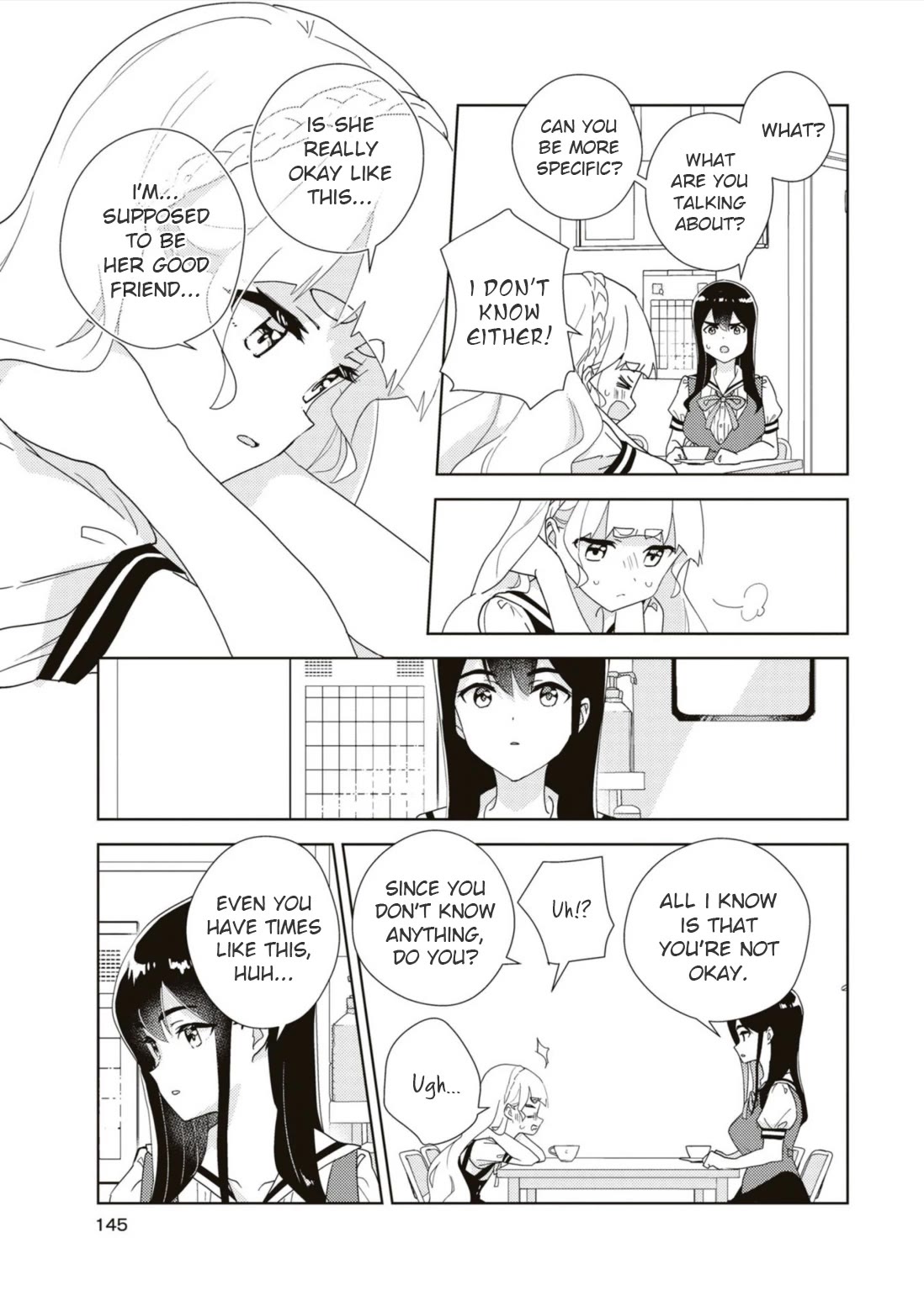Watashi no Yuri wa Oshigoto desu! Chapter 61.5 page 2 - Chapter 61.5: Worrying is Hime's Job!