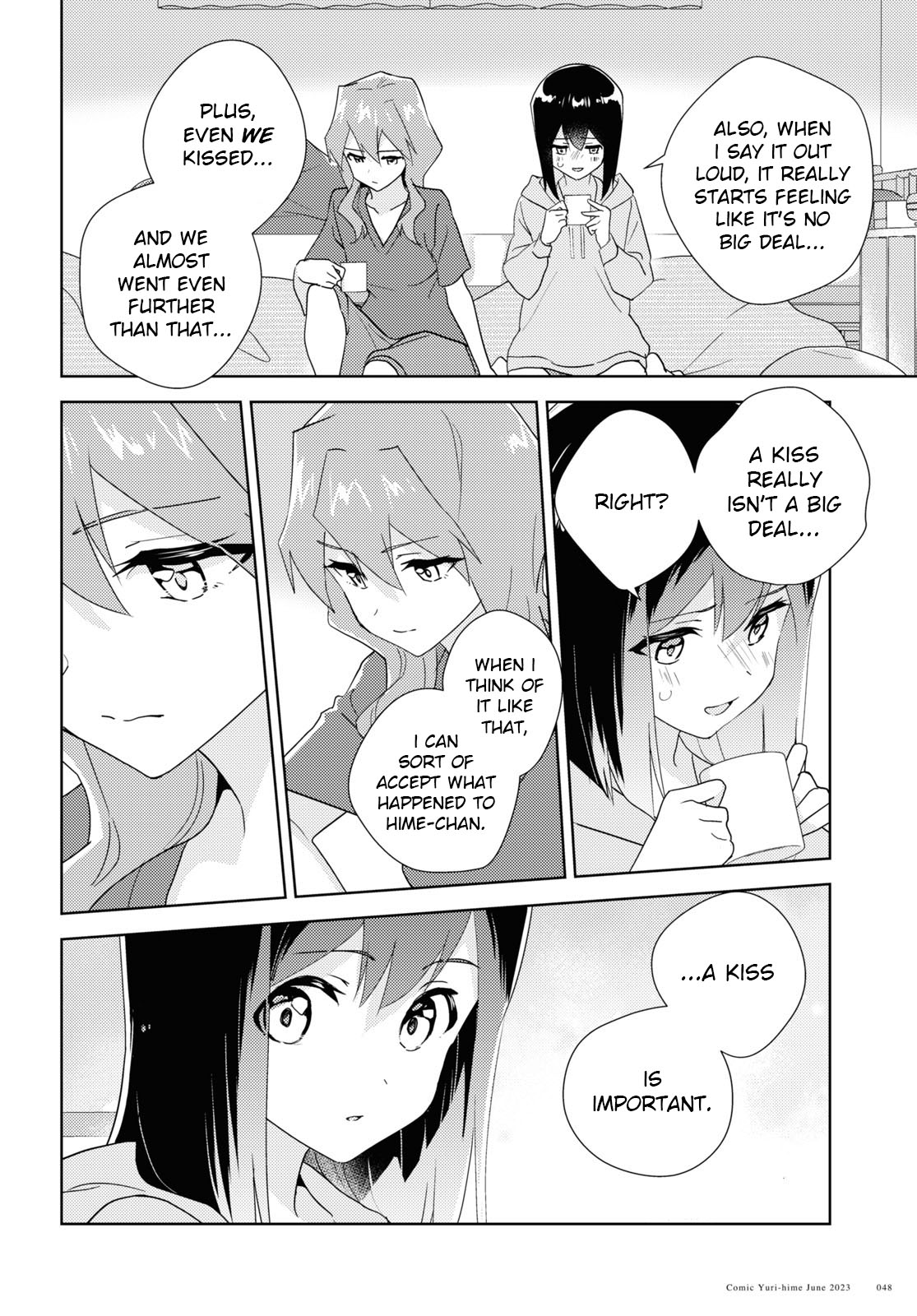 Watashi no Yuri wa Oshigoto desu! Chapter 61 page 10 - Chapter 61: Our Night