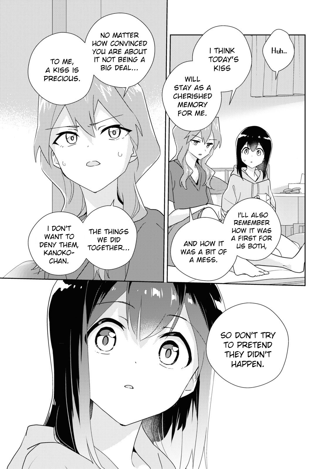 Watashi no Yuri wa Oshigoto desu! Chapter 61 page 11 - Chapter 61: Our Night