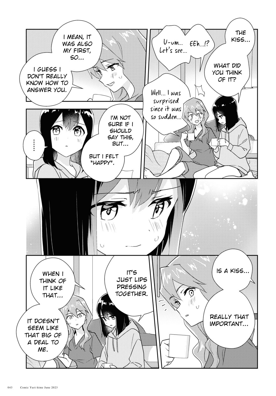 Watashi no Yuri wa Oshigoto desu! Chapter 61 page 5 - Chapter 61: Our Night