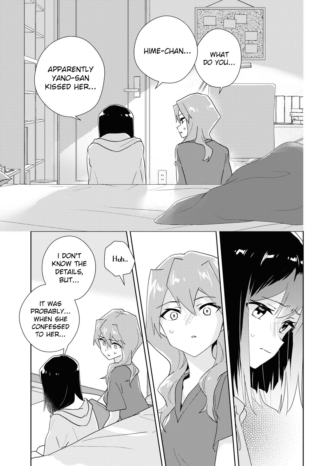 Watashi no Yuri wa Oshigoto desu! Chapter 61 page 7 - Chapter 61: Our Night