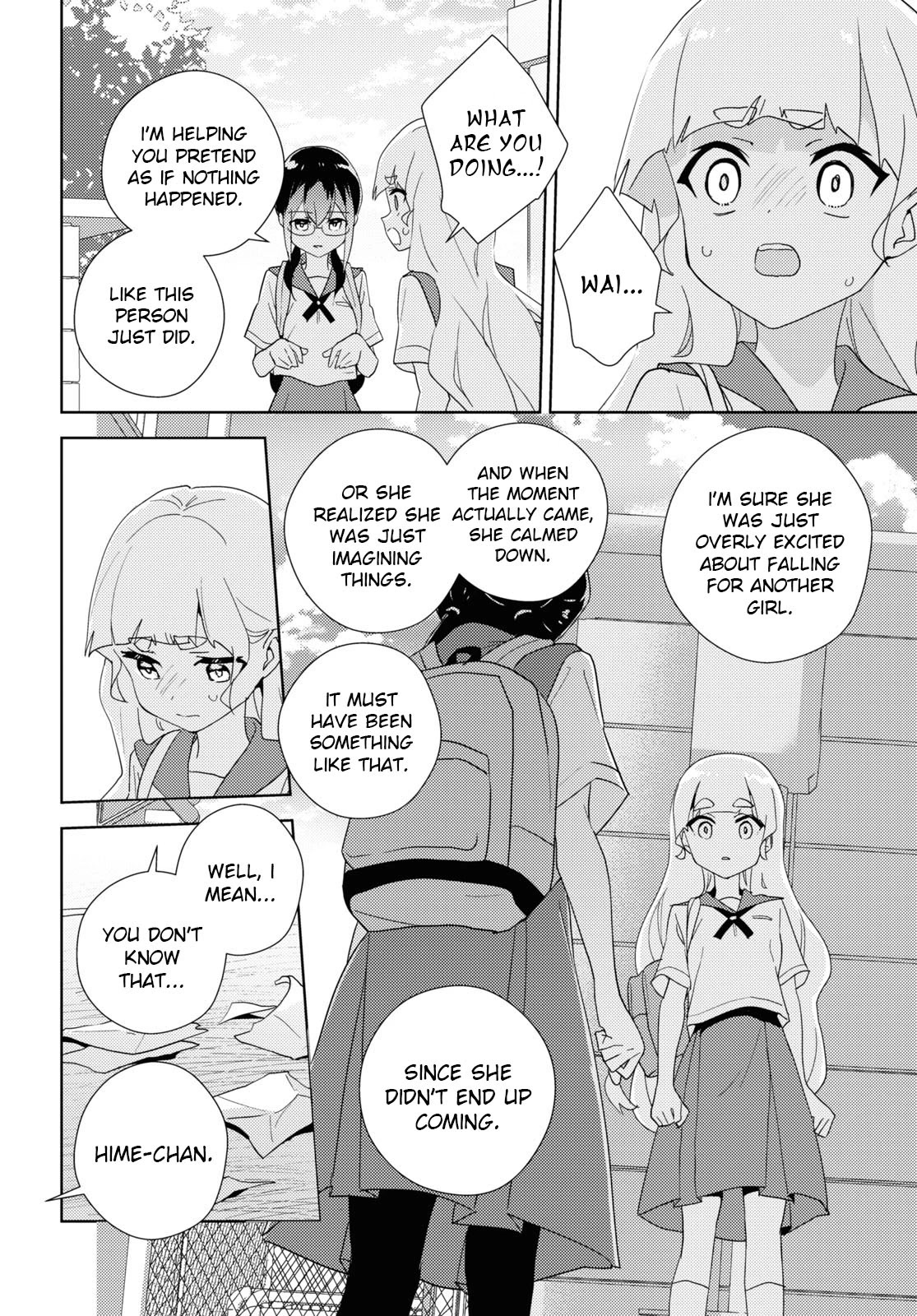 Watashi no Yuri wa Oshigoto desu! Chapter 62 page 28 - Chapter 62: Into The Brightness