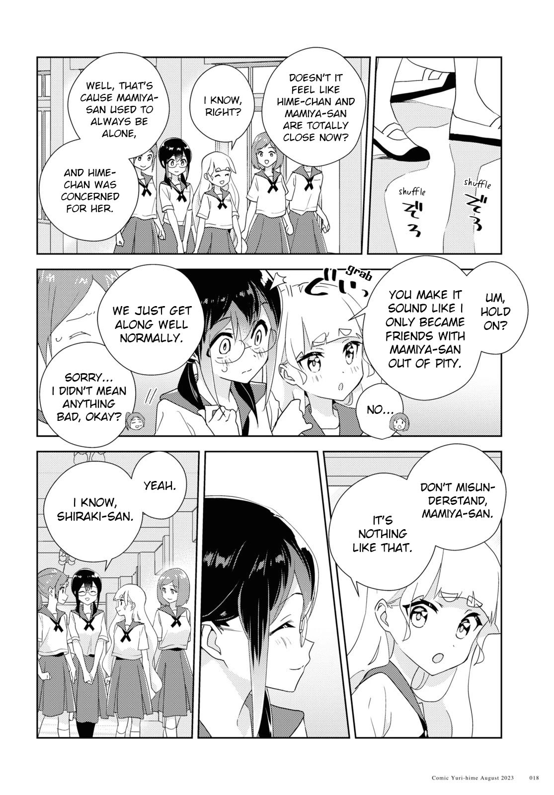 Watashi no Yuri wa Oshigoto desu! Chapter 62 page 6 - Chapter 62: Into The Brightness