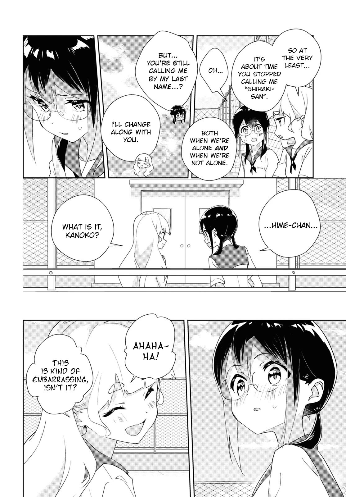 Watashi no Yuri wa Oshigoto desu! Chapter 62 page 8 - Chapter 62: Into The Brightness