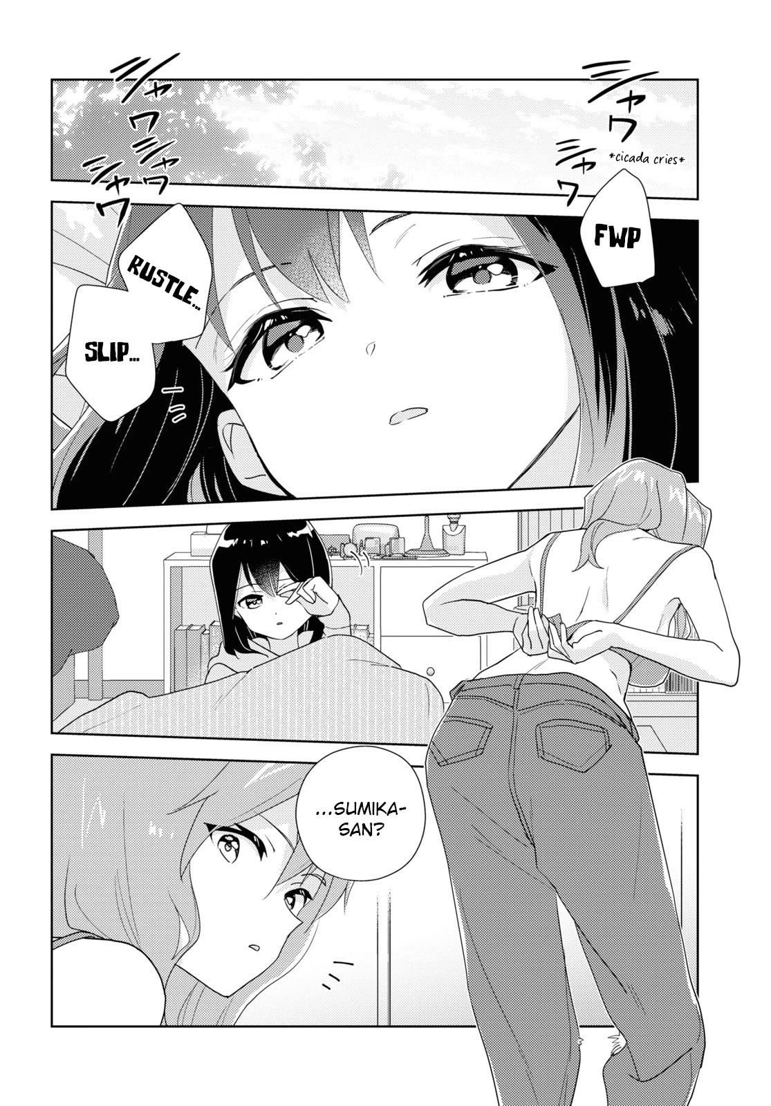Watashi no Yuri wa Oshigoto desu! Chapter 63 page 2 - Chapter 63: Shall We Head Outside Together?