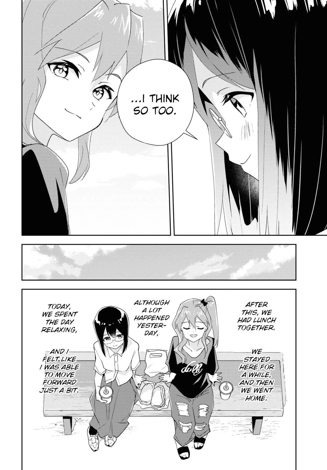 Watashi no Yuri wa Oshigoto desu! Chapter 63 page 26 - Chapter 63: Shall We Head Outside Together?