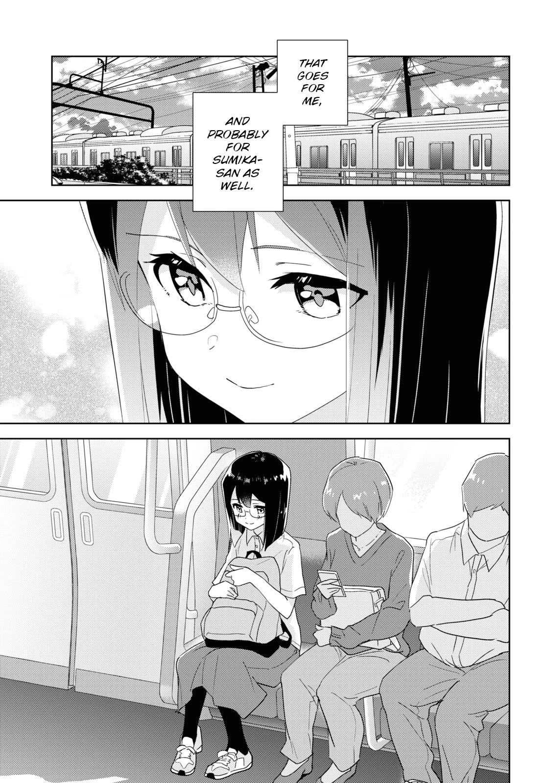 Watashi no Yuri wa Oshigoto desu! Chapter 63 page 27 - Chapter 63: Shall We Head Outside Together?