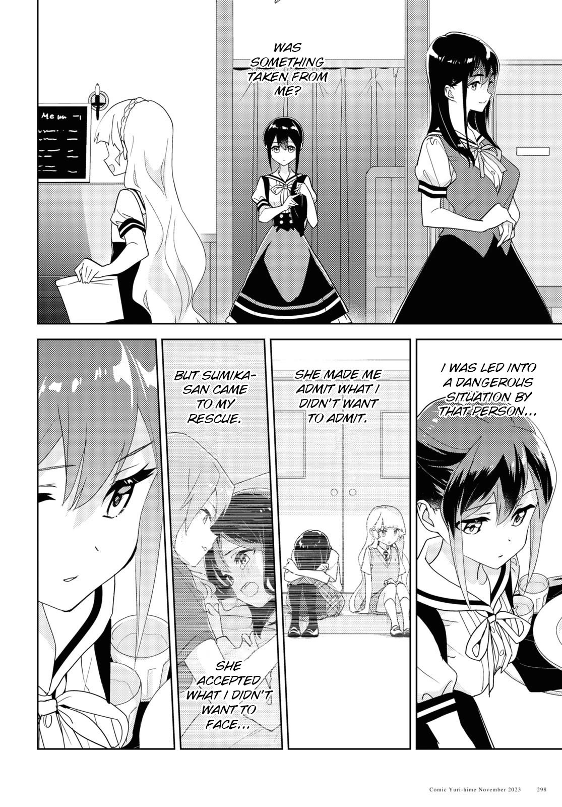 Watashi no Yuri wa Oshigoto desu! Chapter 64 page 10 - Chapter 64: Struggling Forward