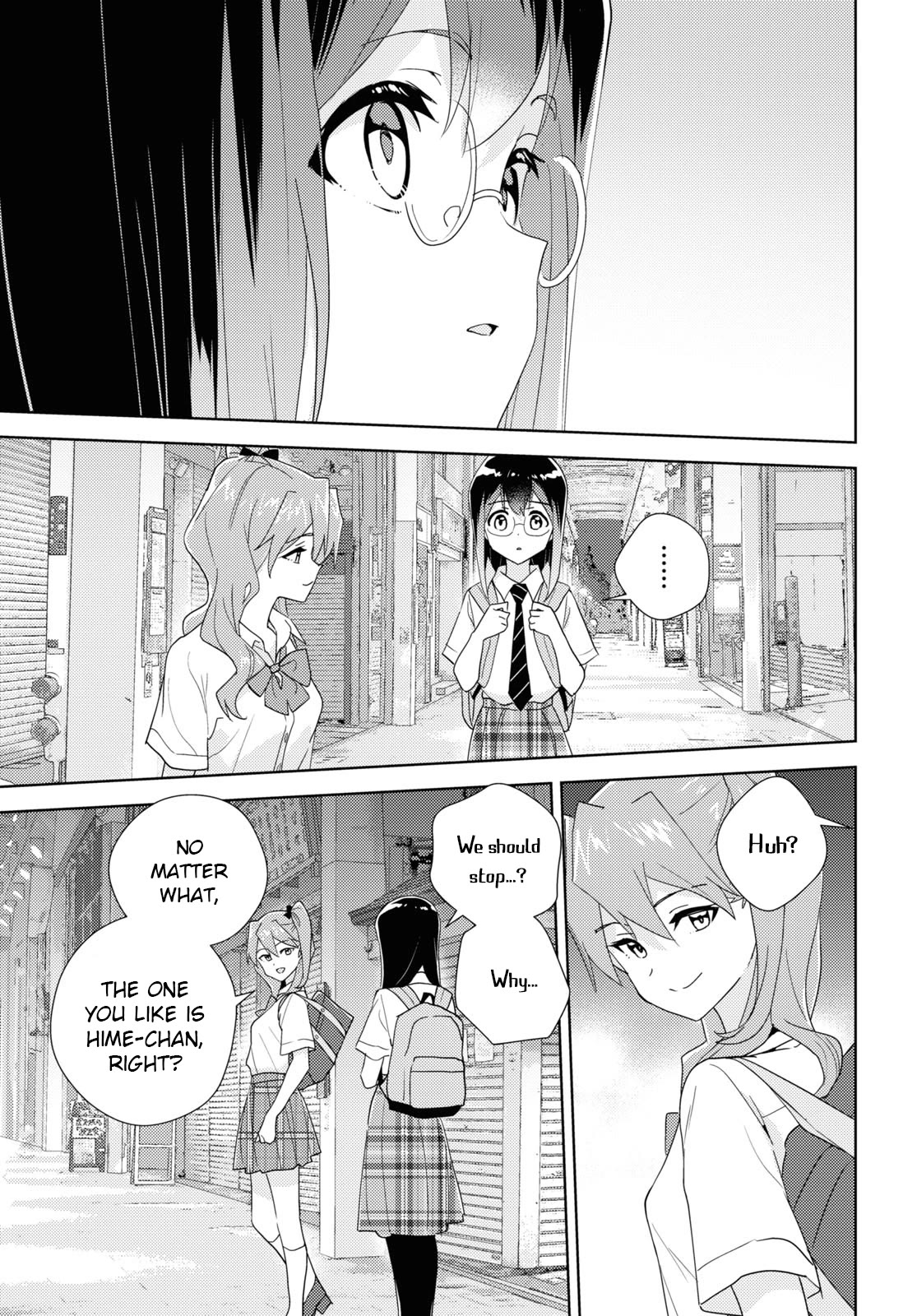 Watashi no Yuri wa Oshigoto desu! Chapter 64 page 19 - Chapter 64: Struggling Forward