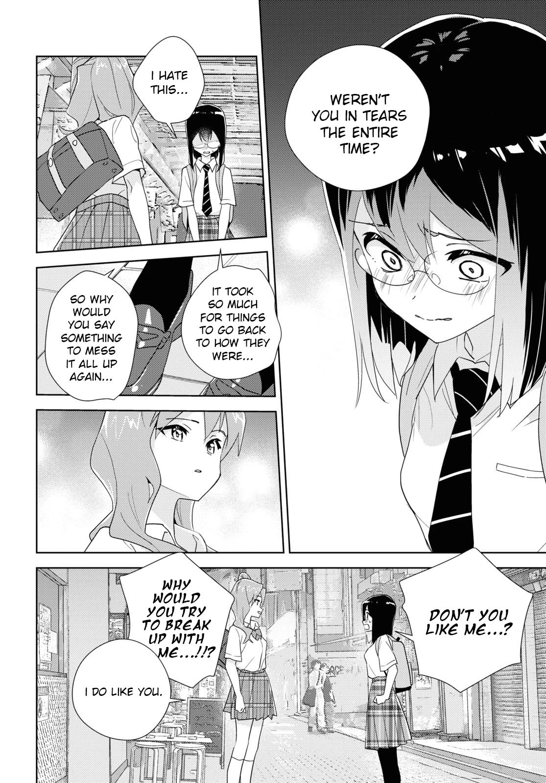 Watashi no Yuri wa Oshigoto desu! Chapter 64 page 24 - Chapter 64: Struggling Forward