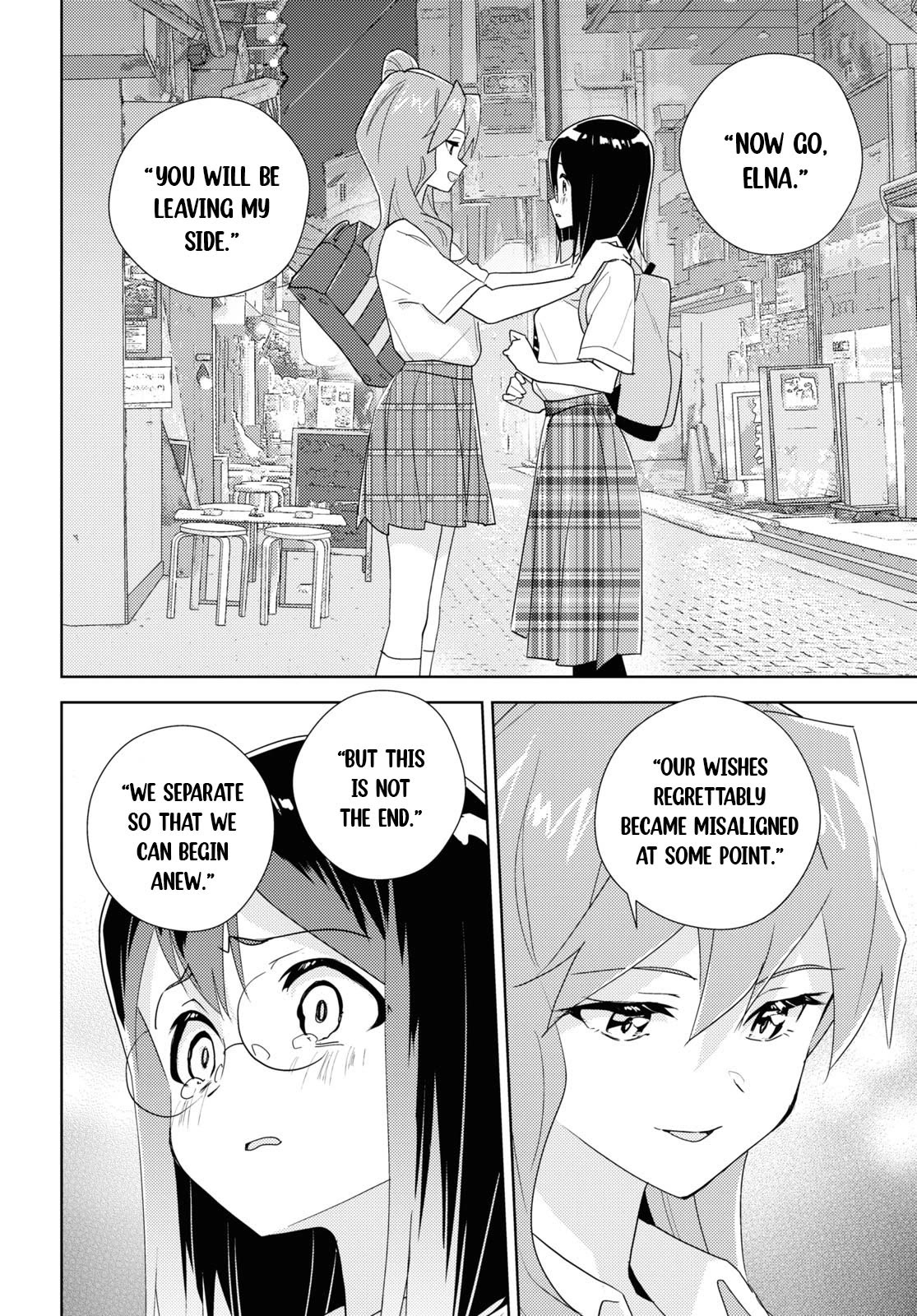 Watashi no Yuri wa Oshigoto desu! Chapter 64 page 28 - Chapter 64: Struggling Forward