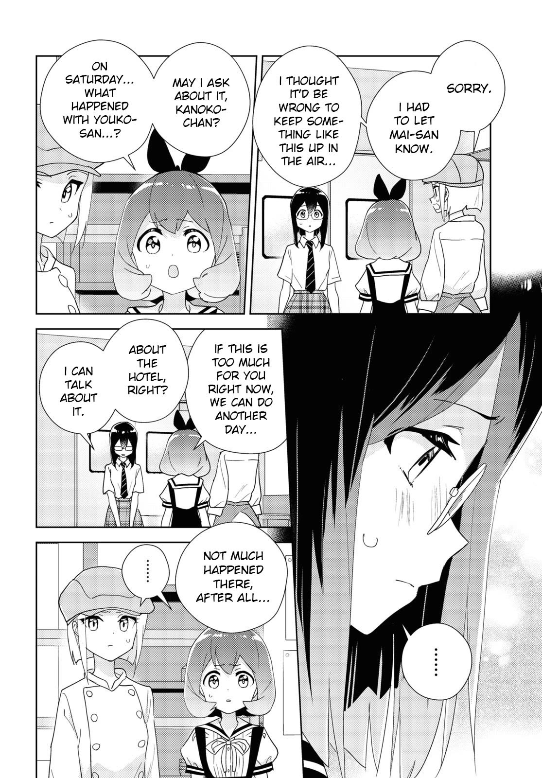 Watashi no Yuri wa Oshigoto desu! Chapter 64 page 6 - Chapter 64: Struggling Forward