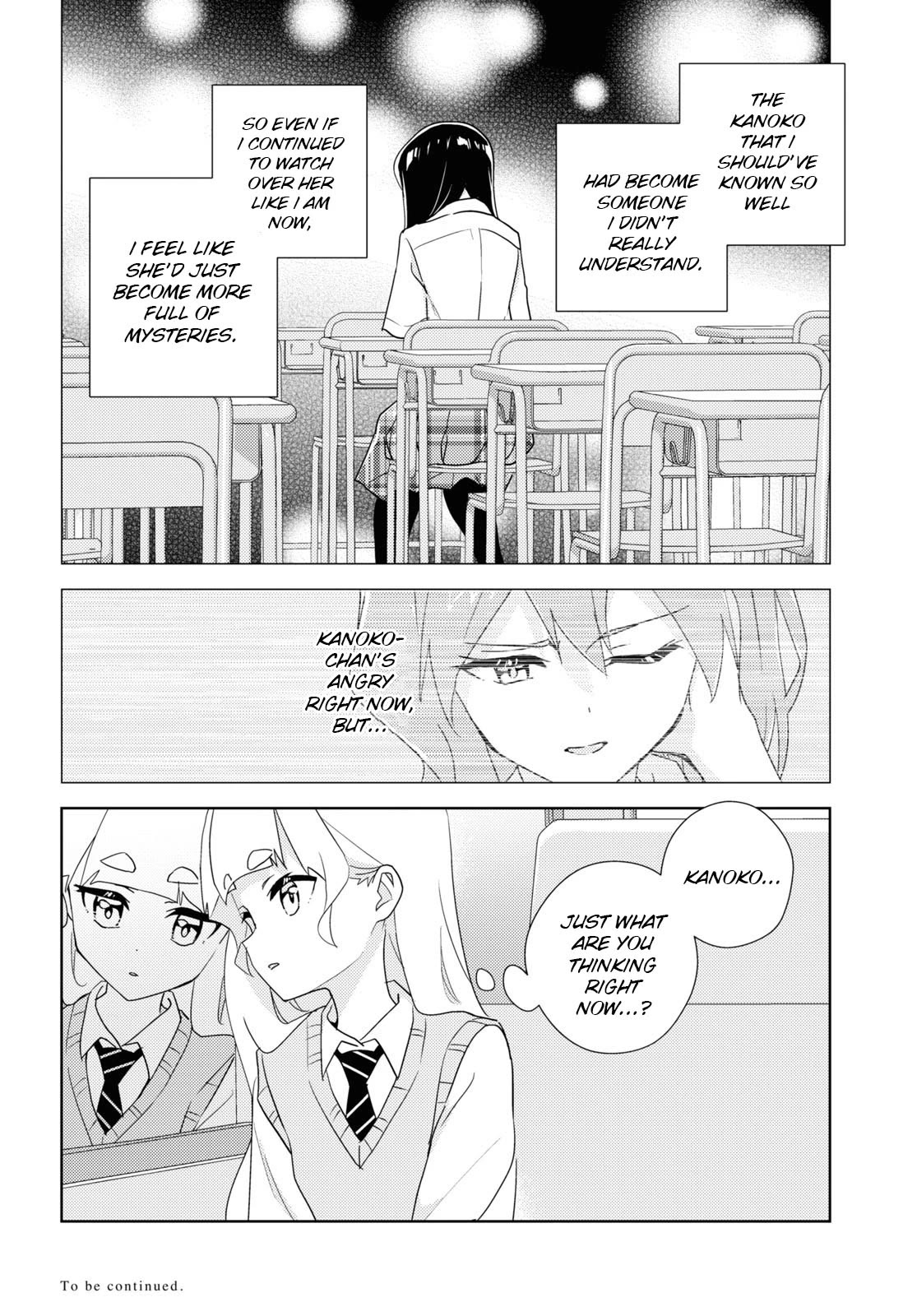 Watashi no Yuri wa Oshigoto desu! Chapter 65 page 30 - Chapter 65: Because We're Friends
