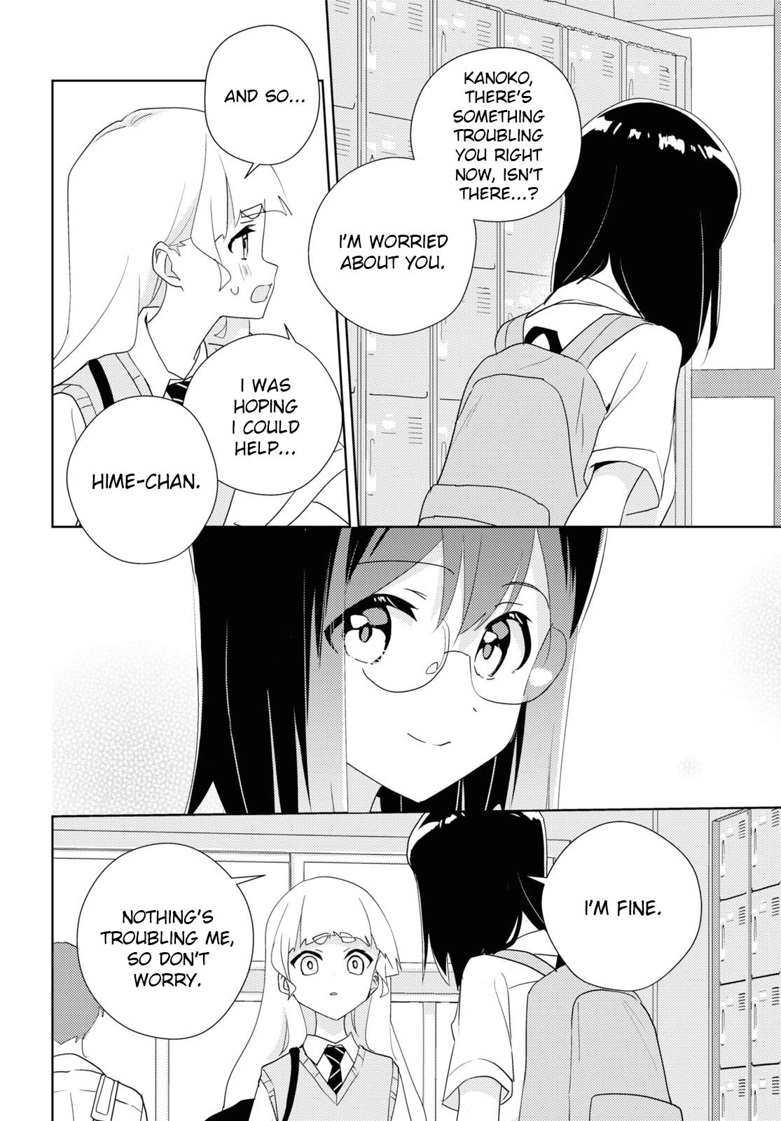 Watashi no Yuri wa Oshigoto desu! Chapter 66 page 10 - Chapter 66: A Well-Trodden Staircase