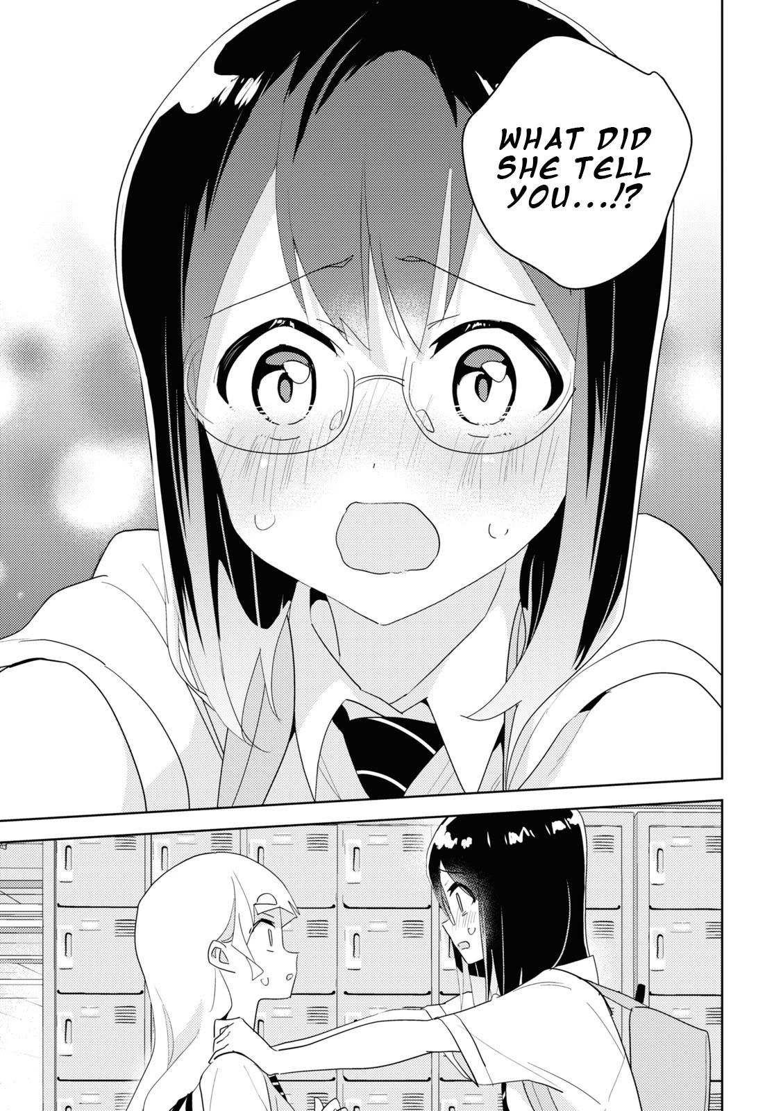 Watashi no Yuri wa Oshigoto desu! Chapter 66 page 17 - Chapter 66: A Well-Trodden Staircase